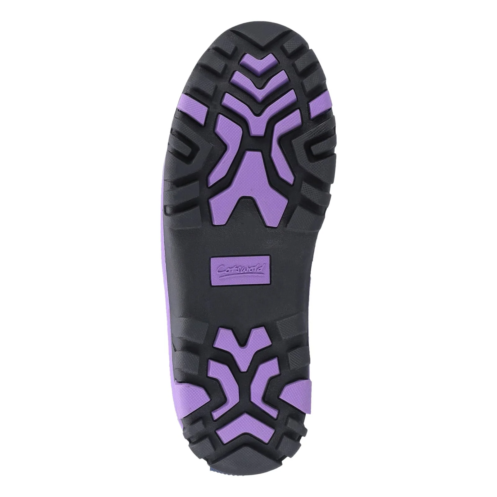 Cotswold Women's Realm Adjustable Wellington Boot in Blue/Purple - Image 7