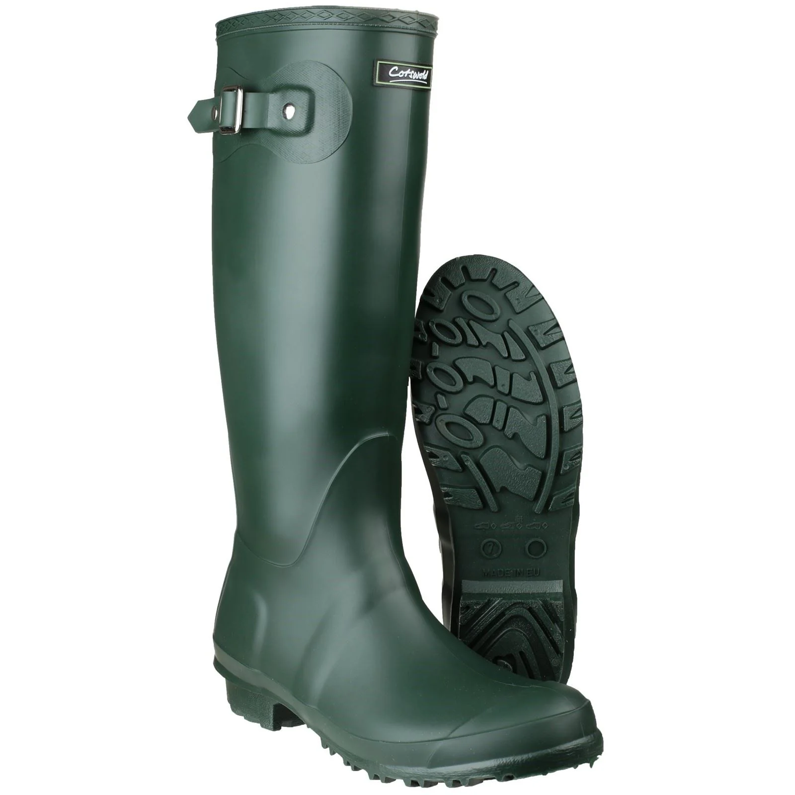 Cotswold Women's Sandringham Wellingtons in Green - Image 3