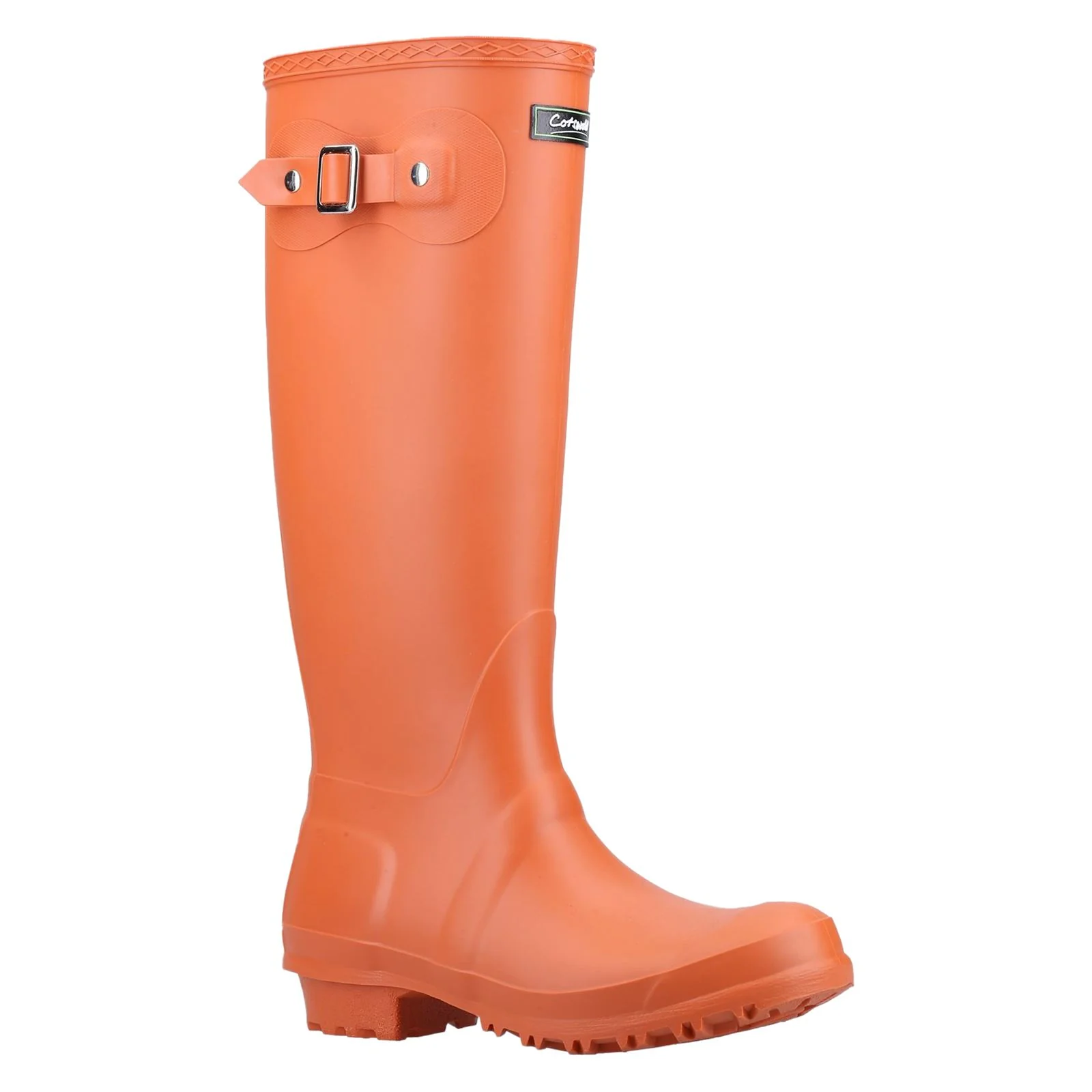 Cotswold Women's Sandringham Wellingtons in Pumpkin - Image 6