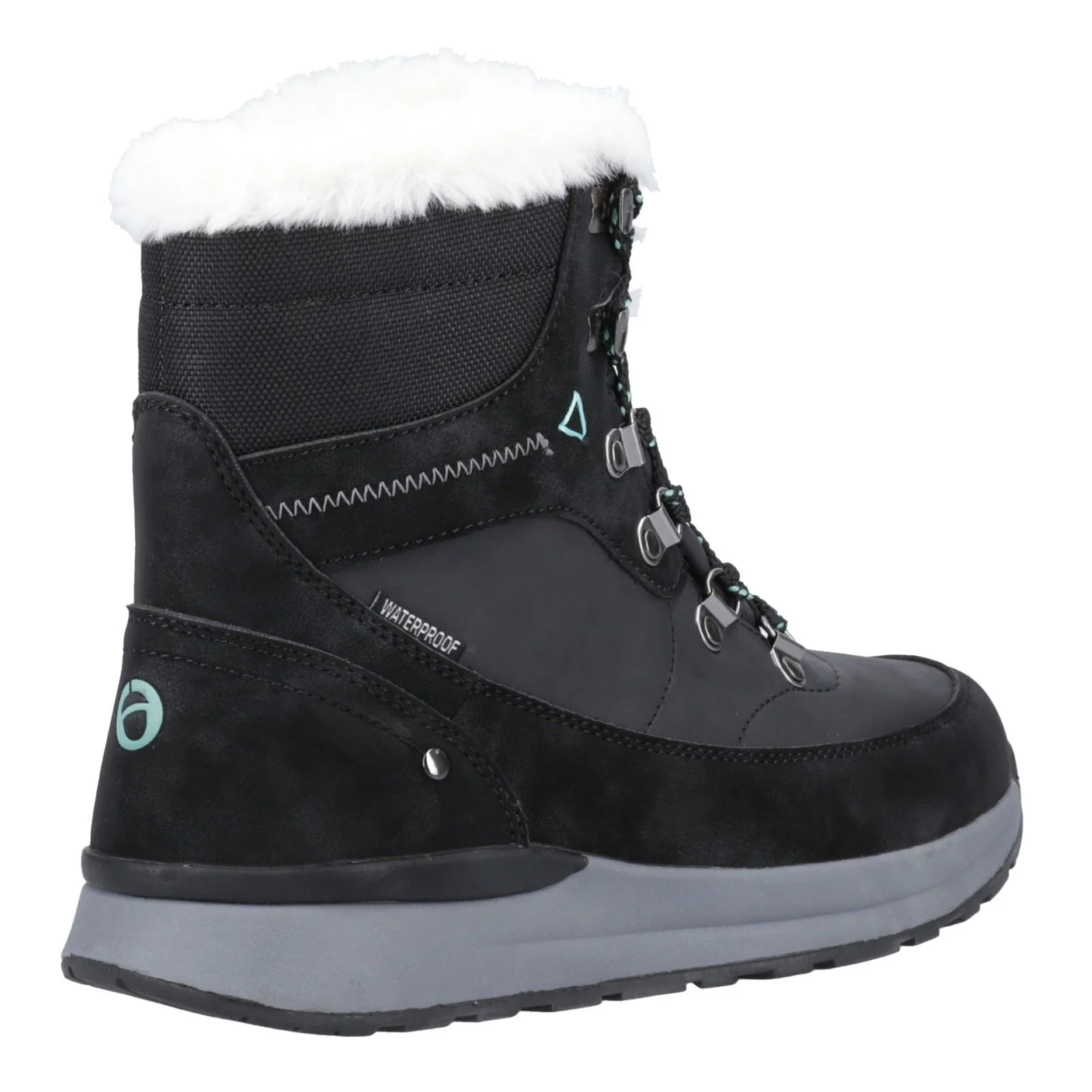 Cotswold Sheephouse Textile Women's Black Hiking Boots - Image 7