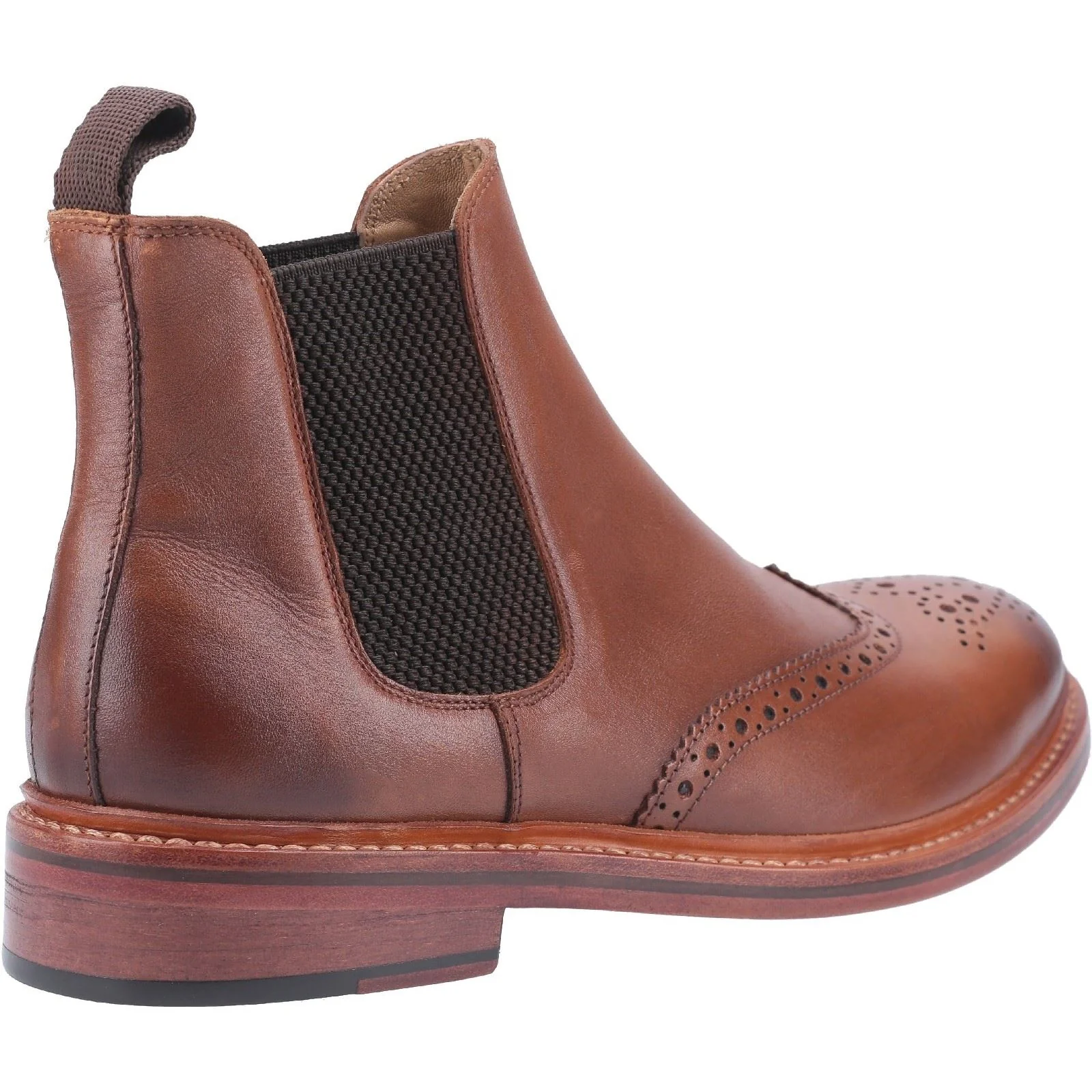 Cotswold Men's Siddington Leather Goodyear Welt Boot in Brown - Image 2