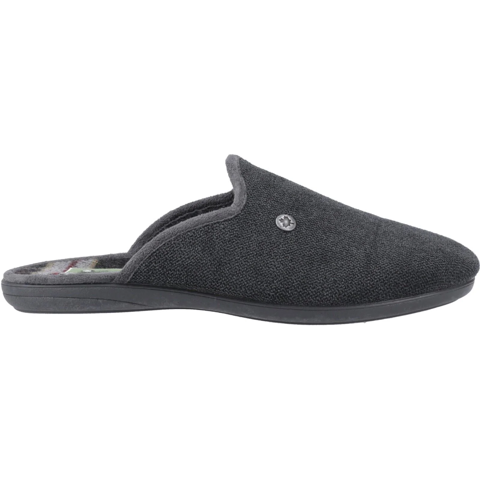 Cotswold Spelsbury Textile Men's Blue Mules - Image 5