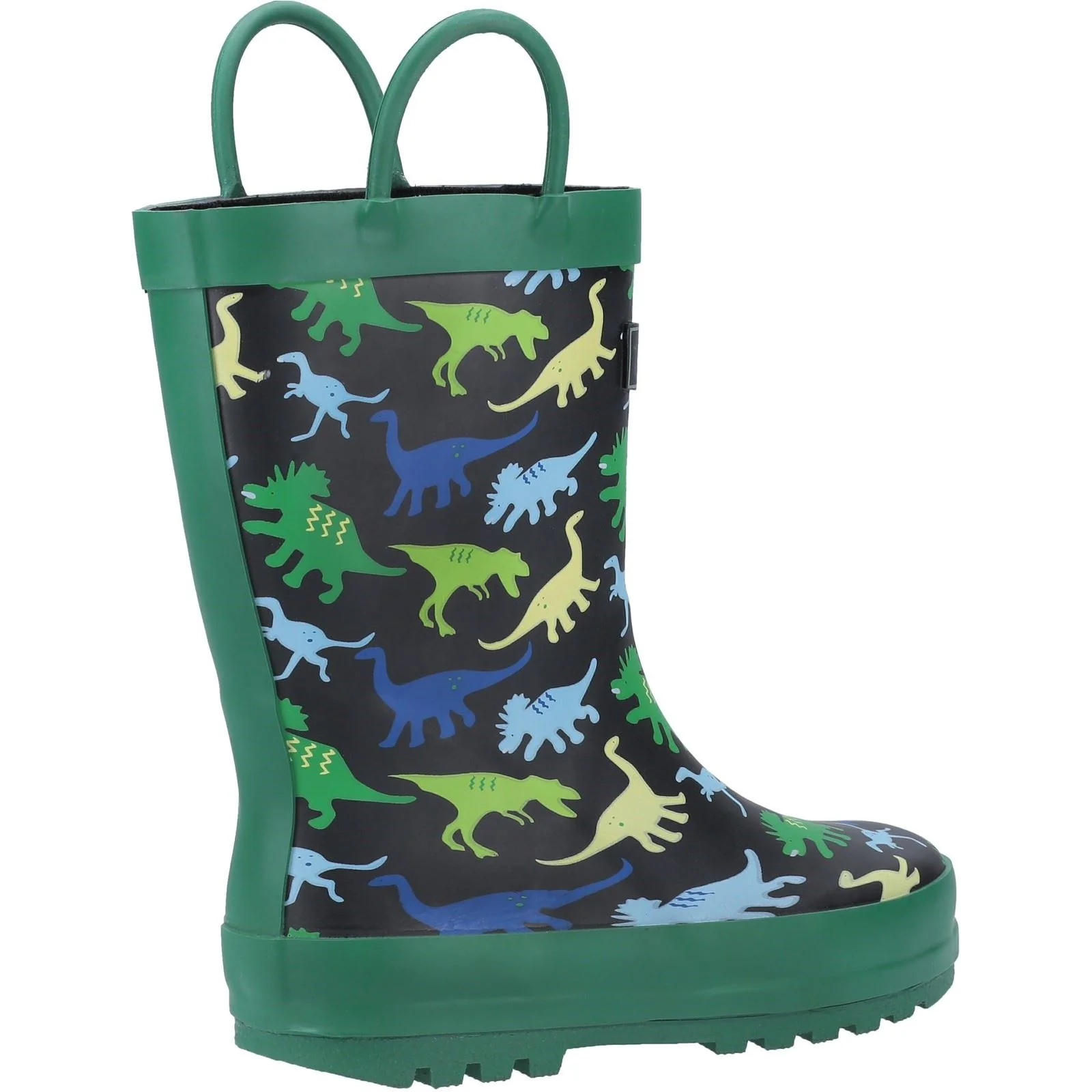 Cotswold Sprinkle Rubber Dinosaur Wellington Boots - Image 2