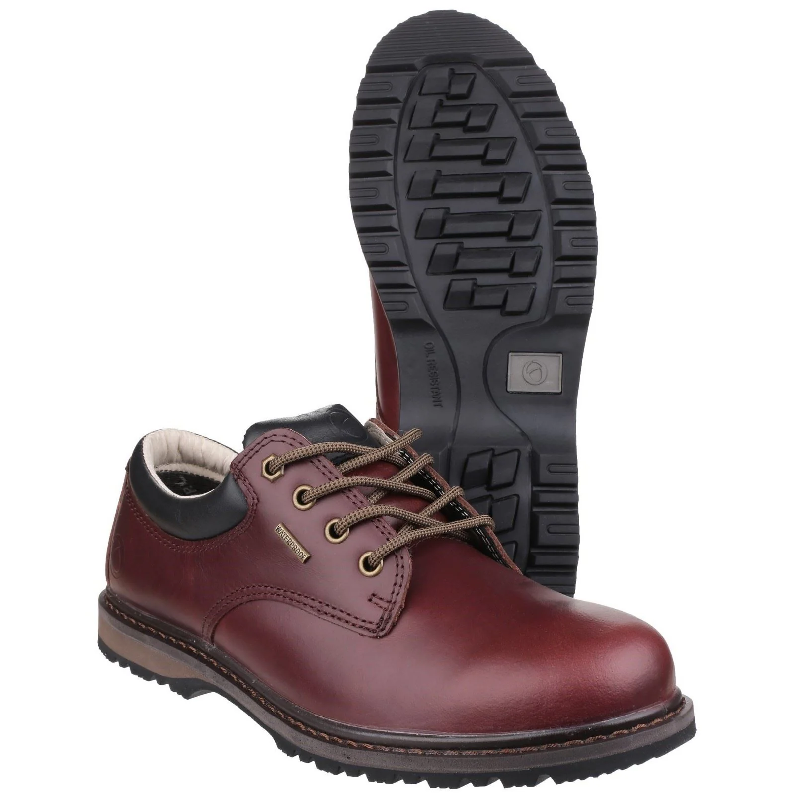 Cotswold Men's Stonesfield Hiking Shoe in Chestnut - Image 3