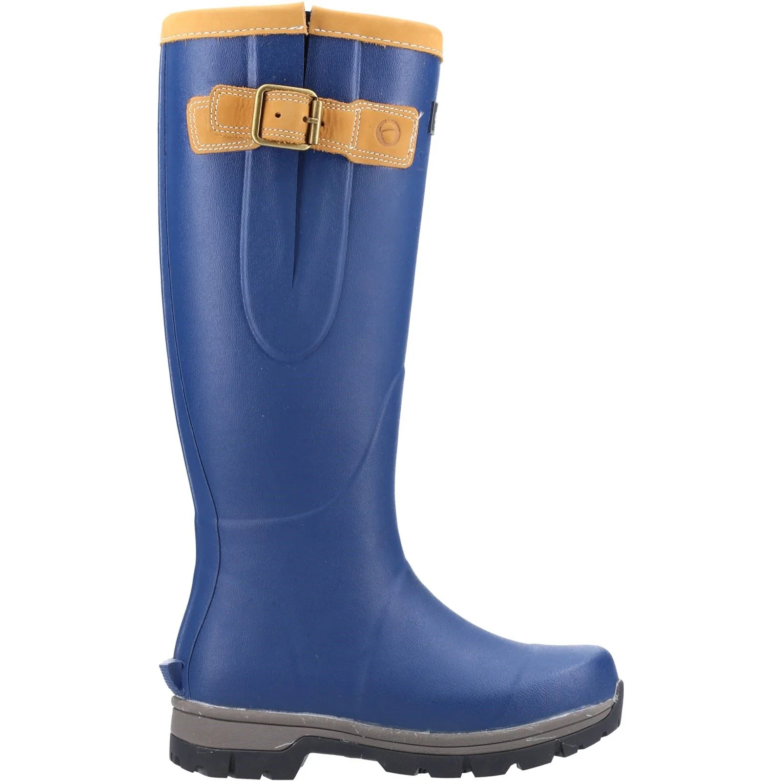 Cotswold Stratus Rubber Blue Wellington Boots - Image 4