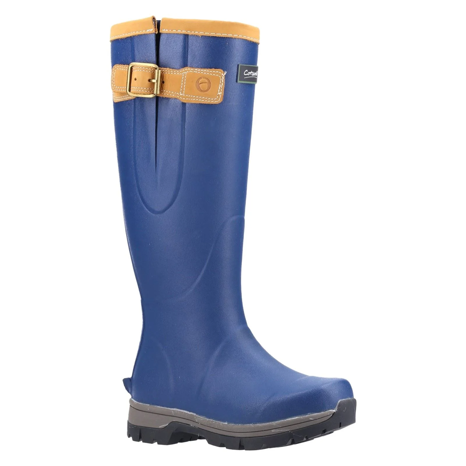 Cotswold Stratus Rubber Blue Wellington Boots - Image 5