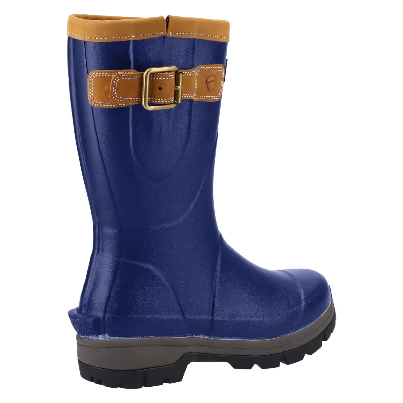 Cotswold Stratus Short Rubber Women's Navy Wellington Boots - Image 6