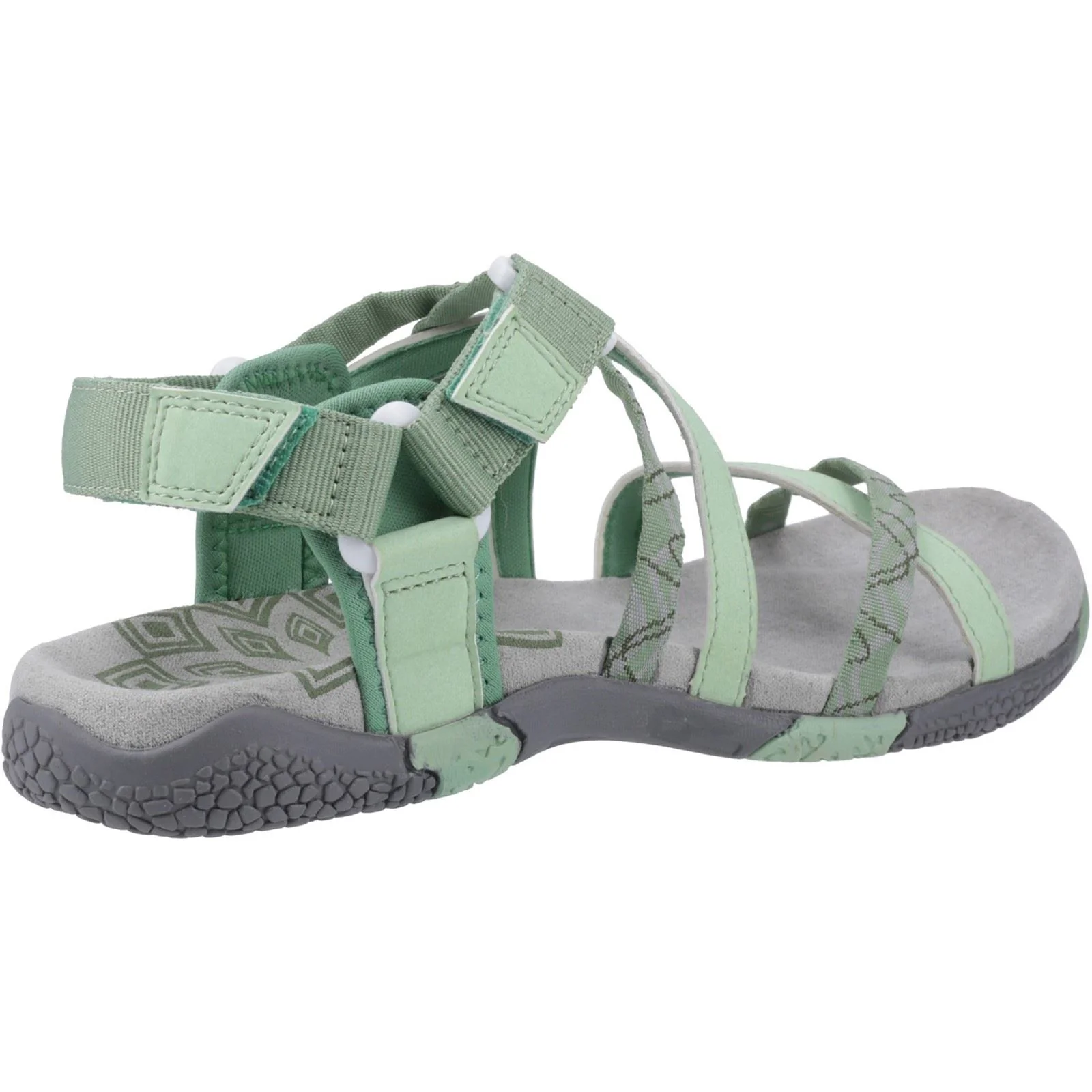 Cotswold Sunhill Nubuck Women's Green Sandals - Image 2