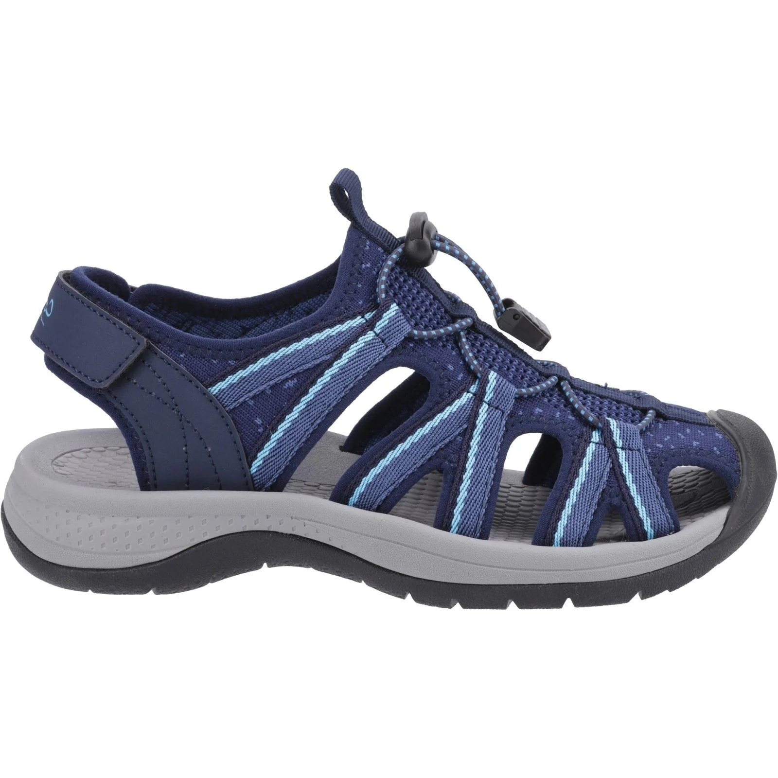Cotswold Upton Women's Navy/Turquoise Sandals - Image 5