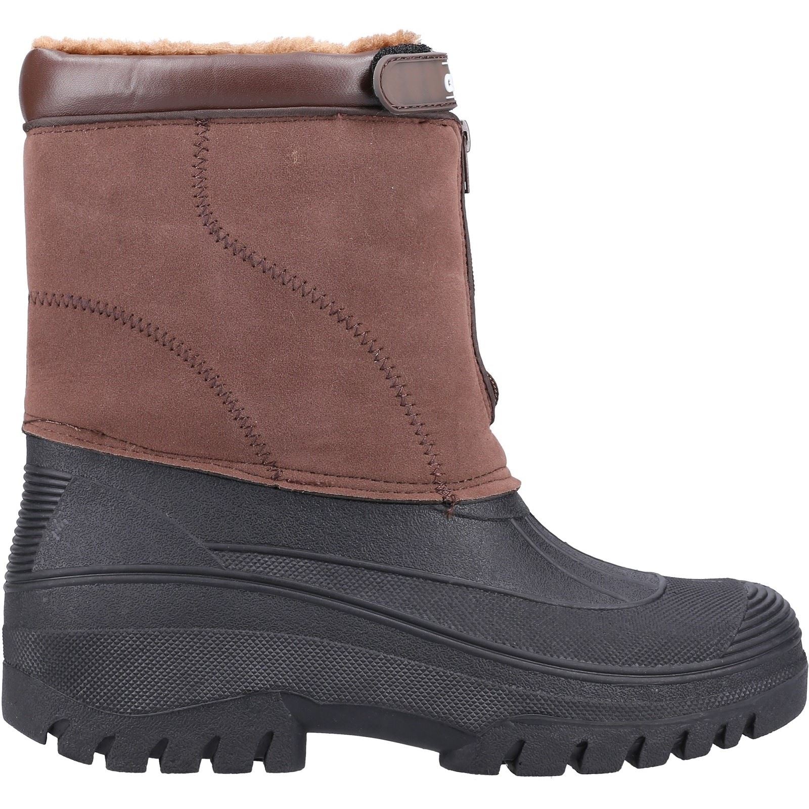 Cotswold Women's Venture Waterproof Winter Boot in Brown - Image 5