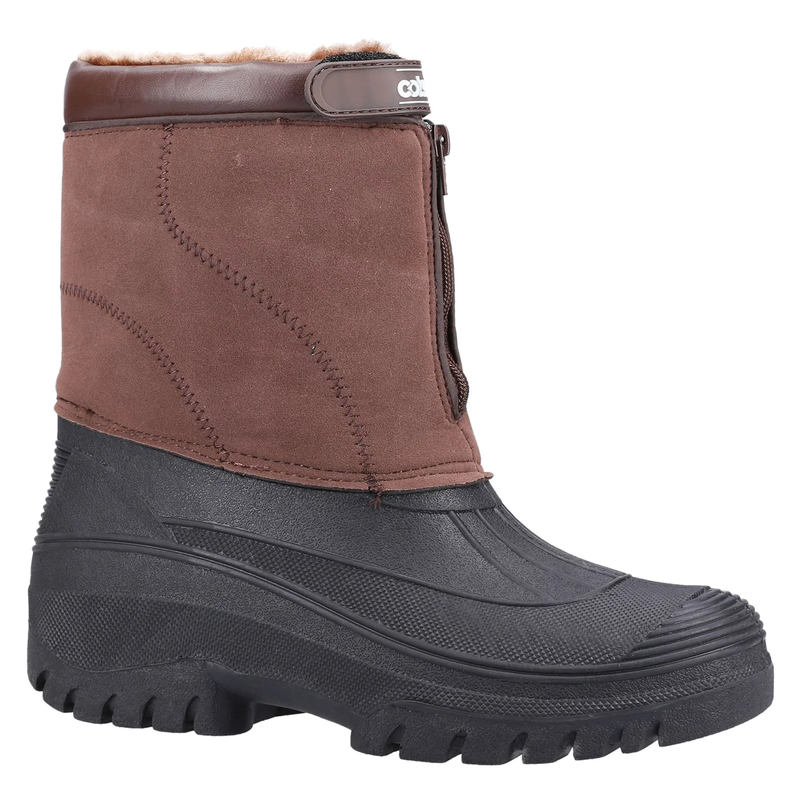Cotswold Women's Venture Waterproof Winter Boot in Brown - Image 6