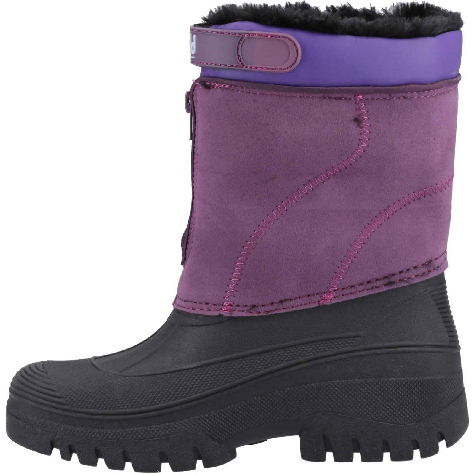 Cotswold Women's Venture Waterproof Winter Boot in Purple - Image 4