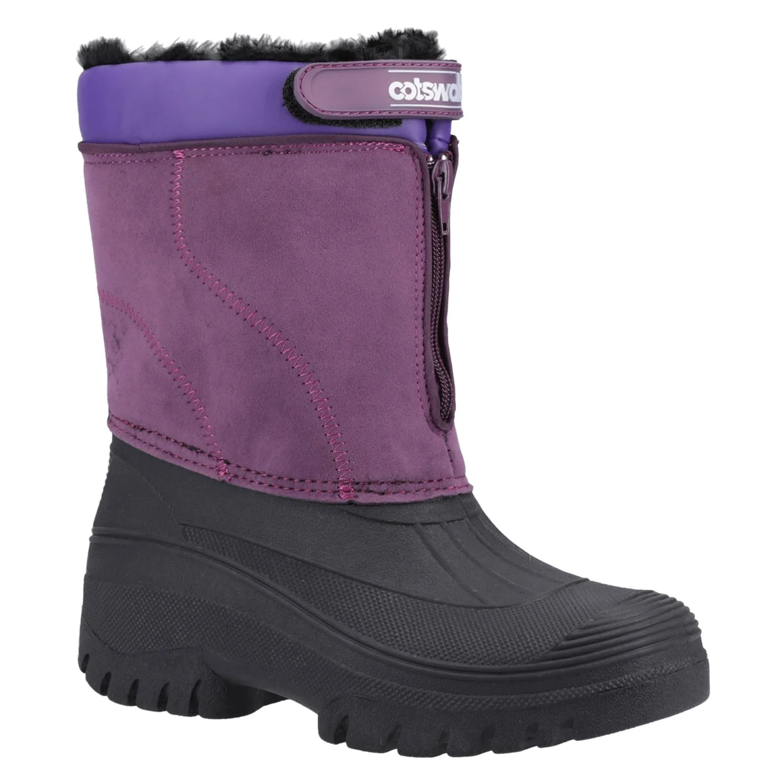 Cotswold Women's Venture Waterproof Winter Boot in Purple - Image 6