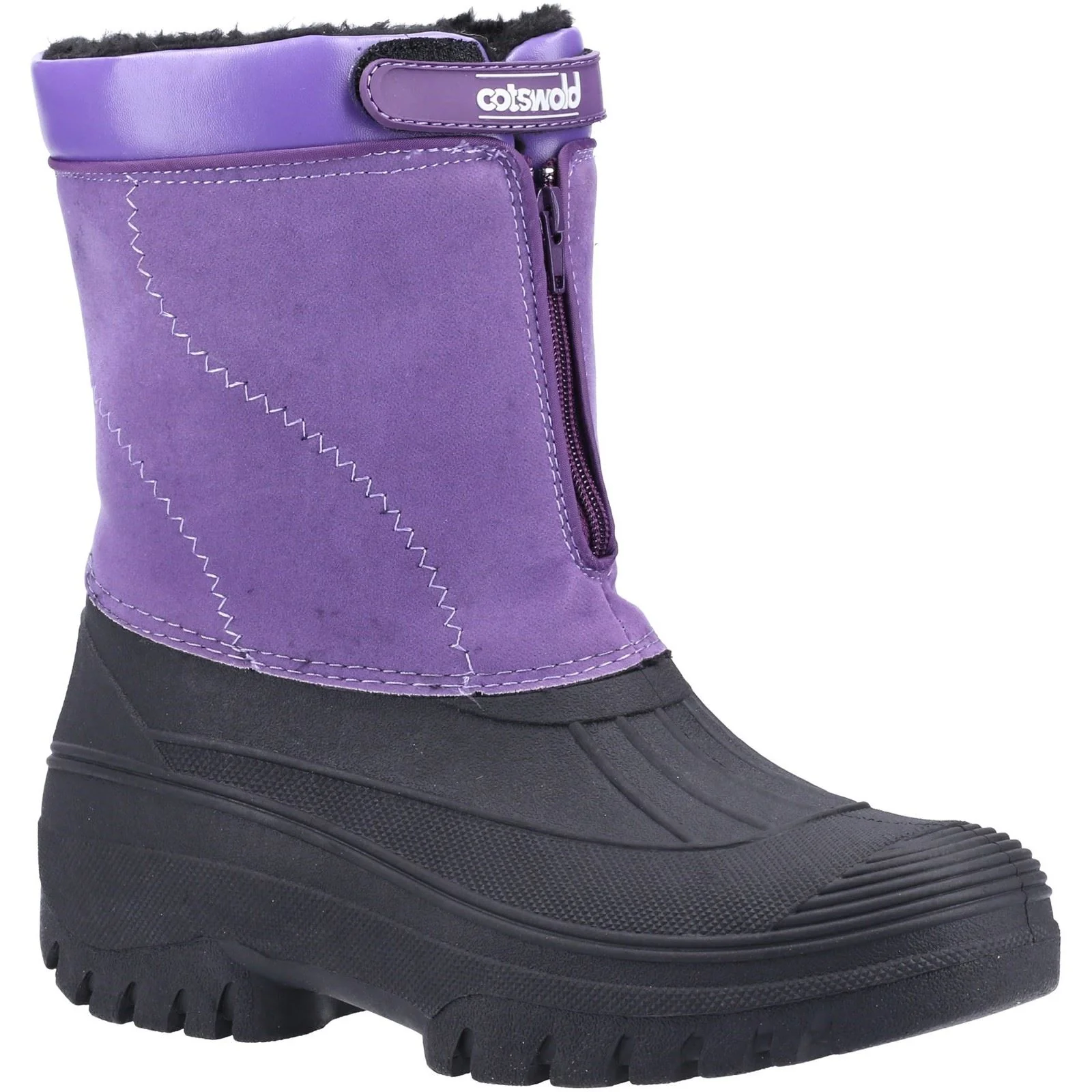 Cotswold Men's Venture Waterproof Winter Boot in Purple