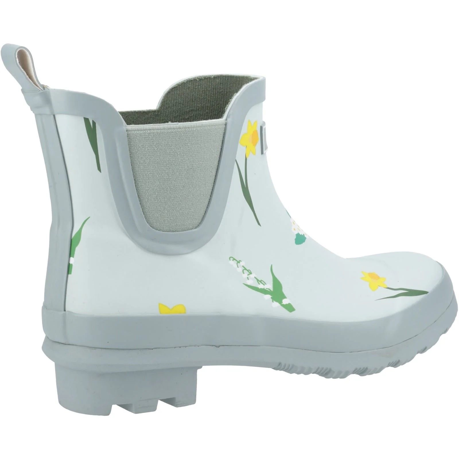 Cotswold Wildflower Ankle Rubber Women's Mint Wellington Boots - Image 2