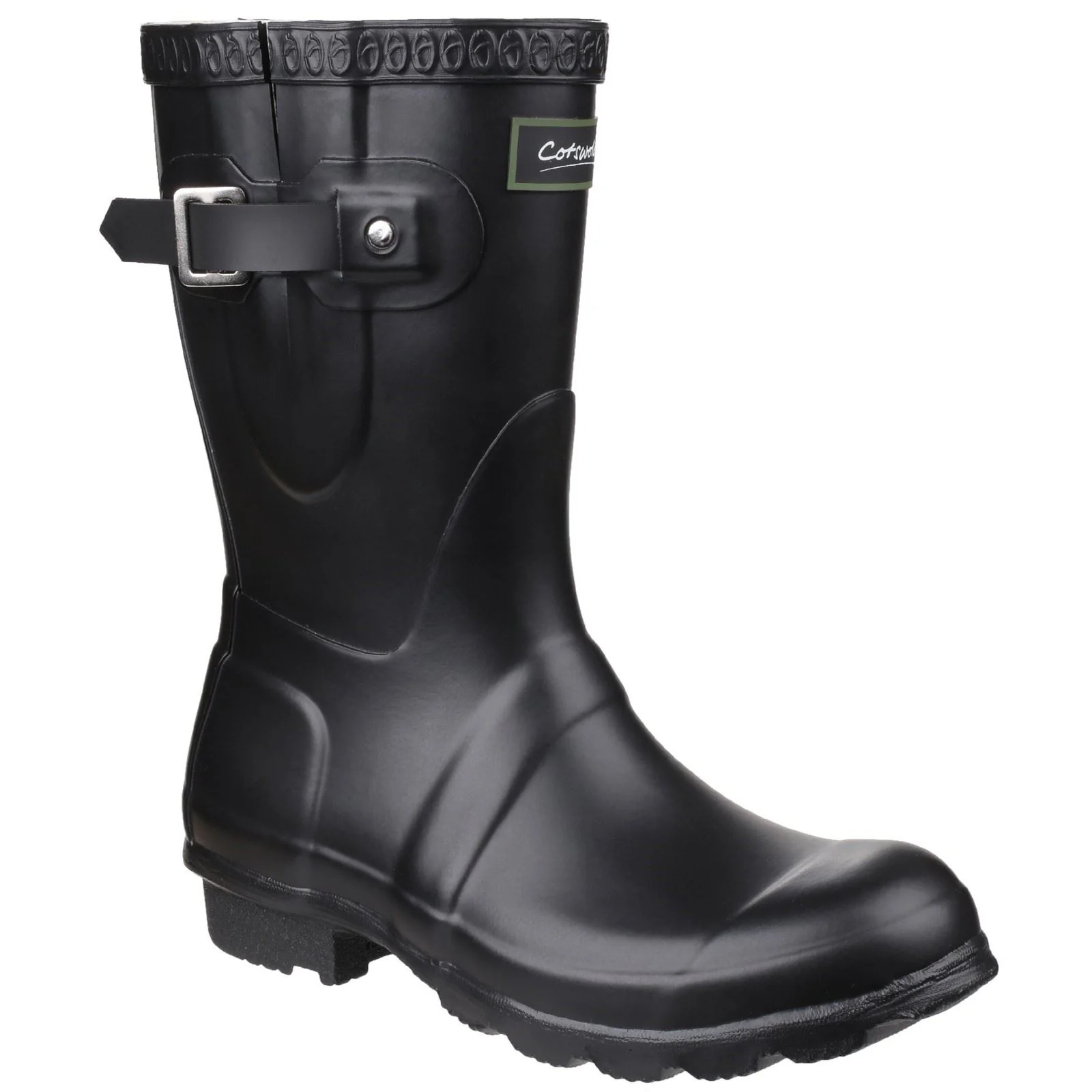Cotswold Windsor Rubber Women's Black Wellington Boots - Image 5