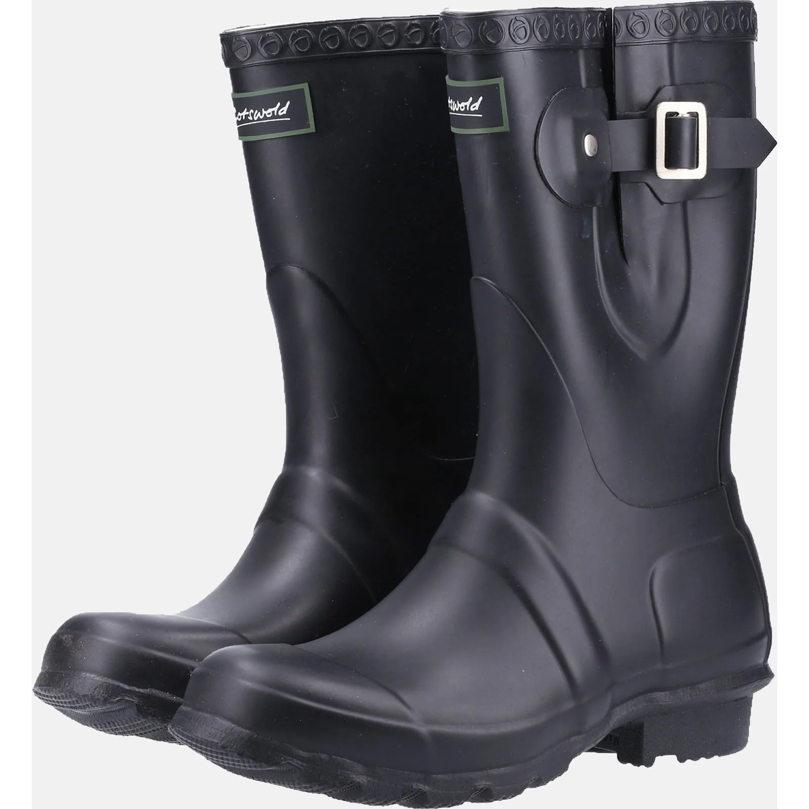 Cotswold Windsor Rubber Women's Black Wellington Boots - Image 8