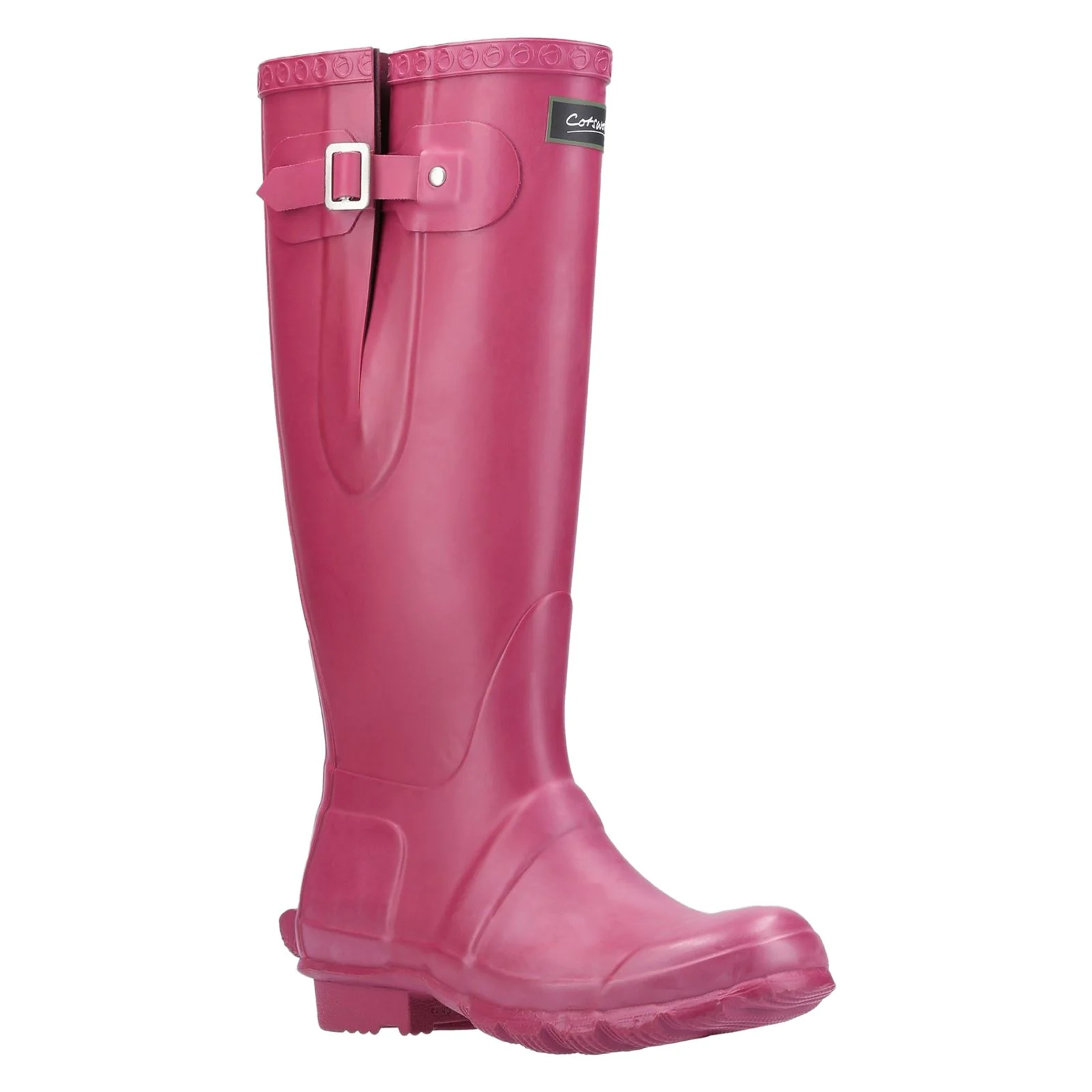Cotswold Women's Windsor Tall Wellington Boot in Berry - Image 5