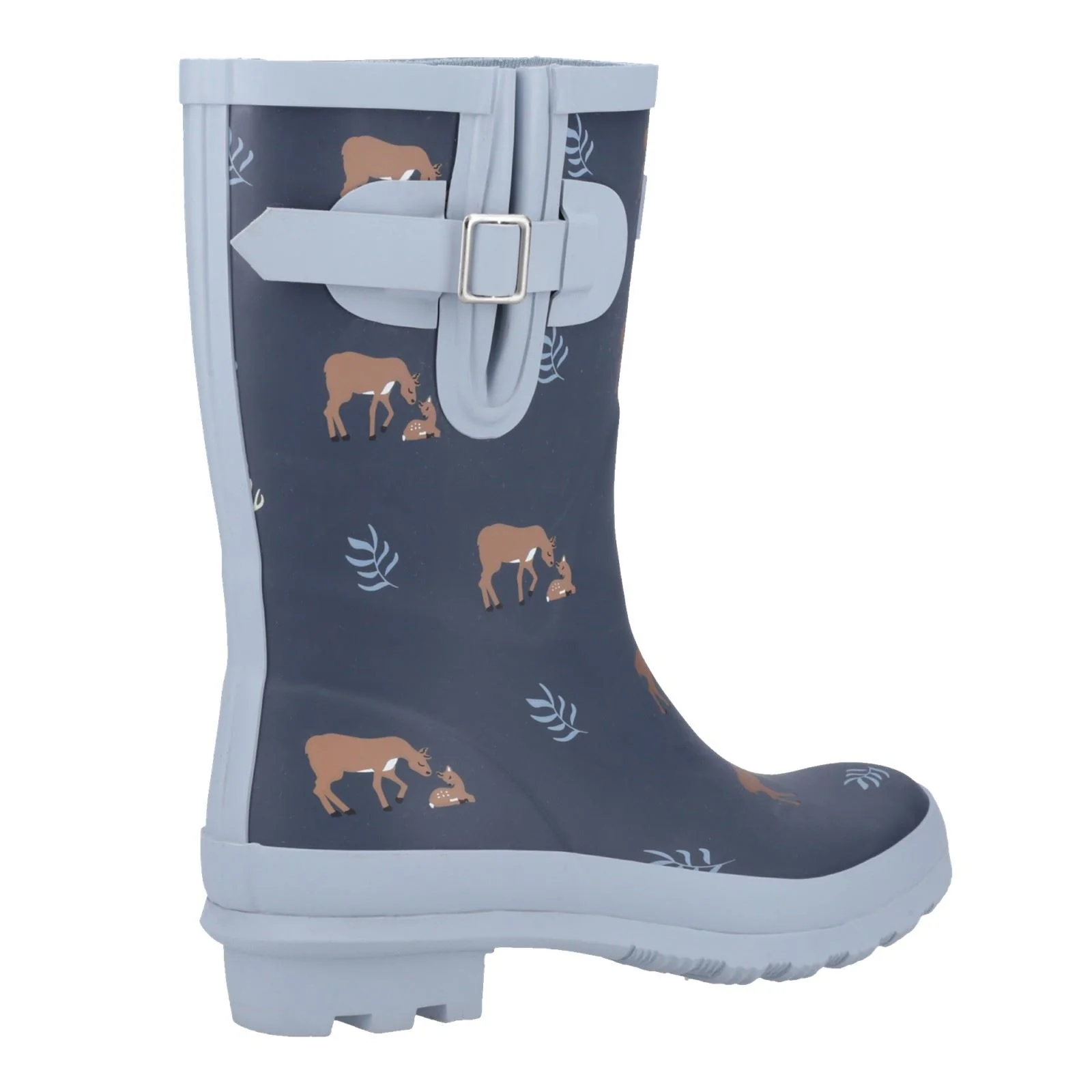 Cotswold Woodland Mid Rubber Women's Deers Wellington Boots - Image 7