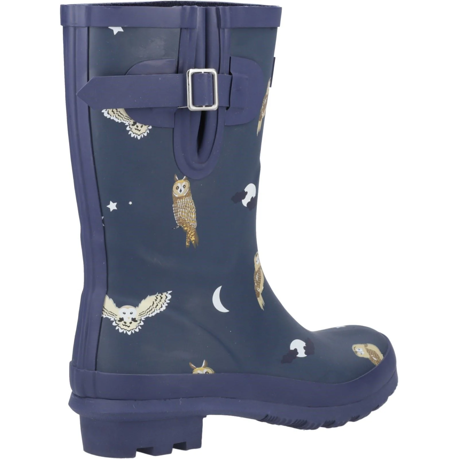 Cotswold Woodland Mid Rubber Women's Owls Wellington Boots - Image 2