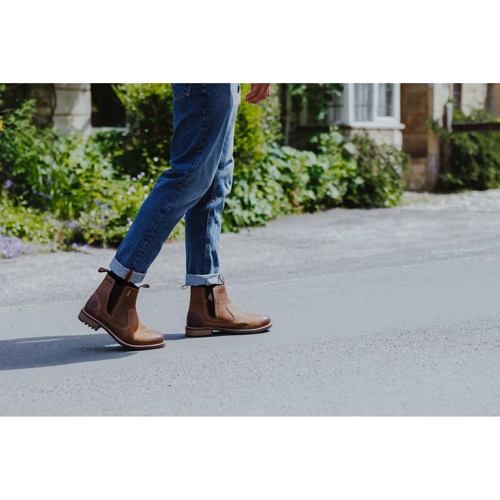 Cotswold Worcester Leather Men's Light Brown Ankle Boots - Image 7