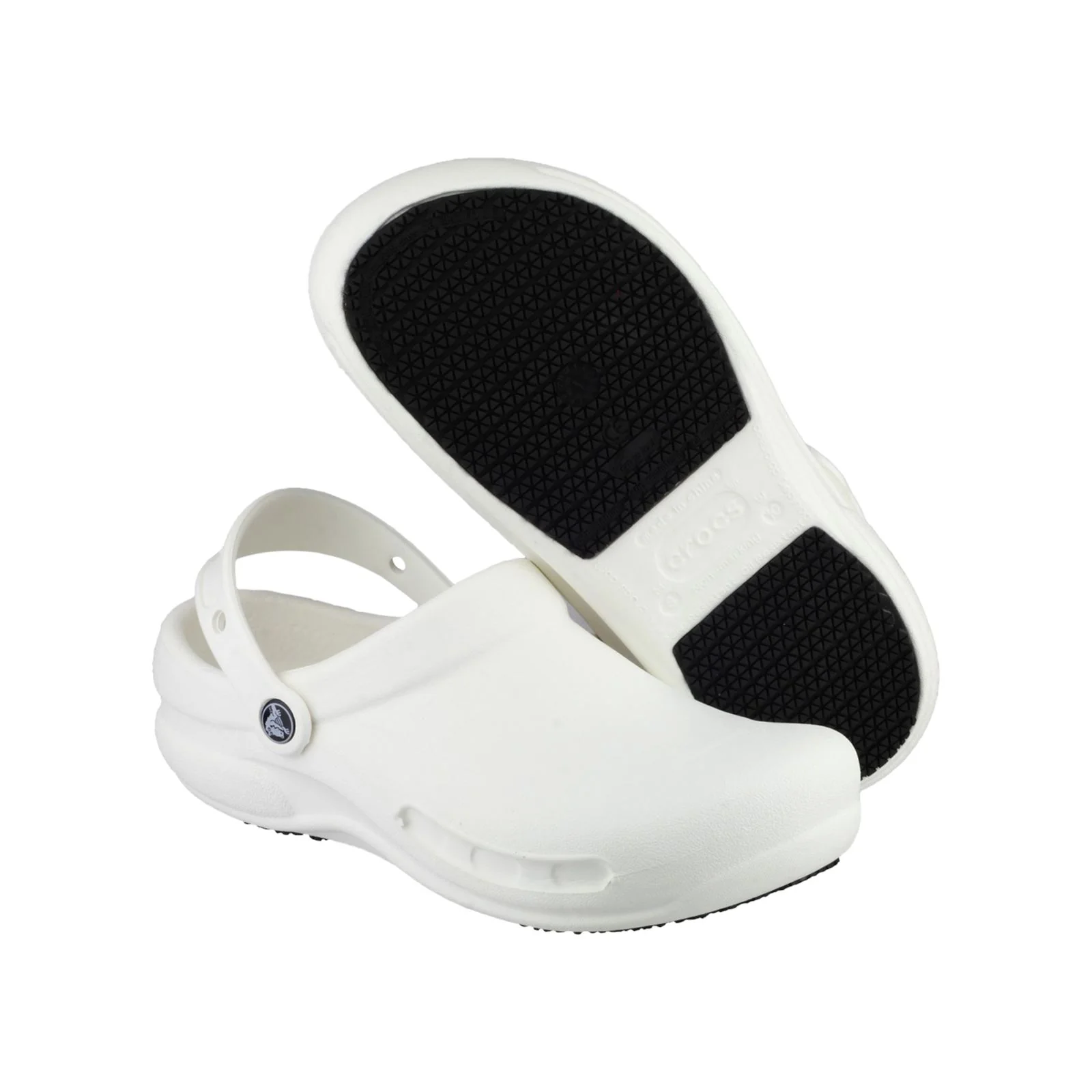 Crocs Bistro Work Clog in White - Image 8