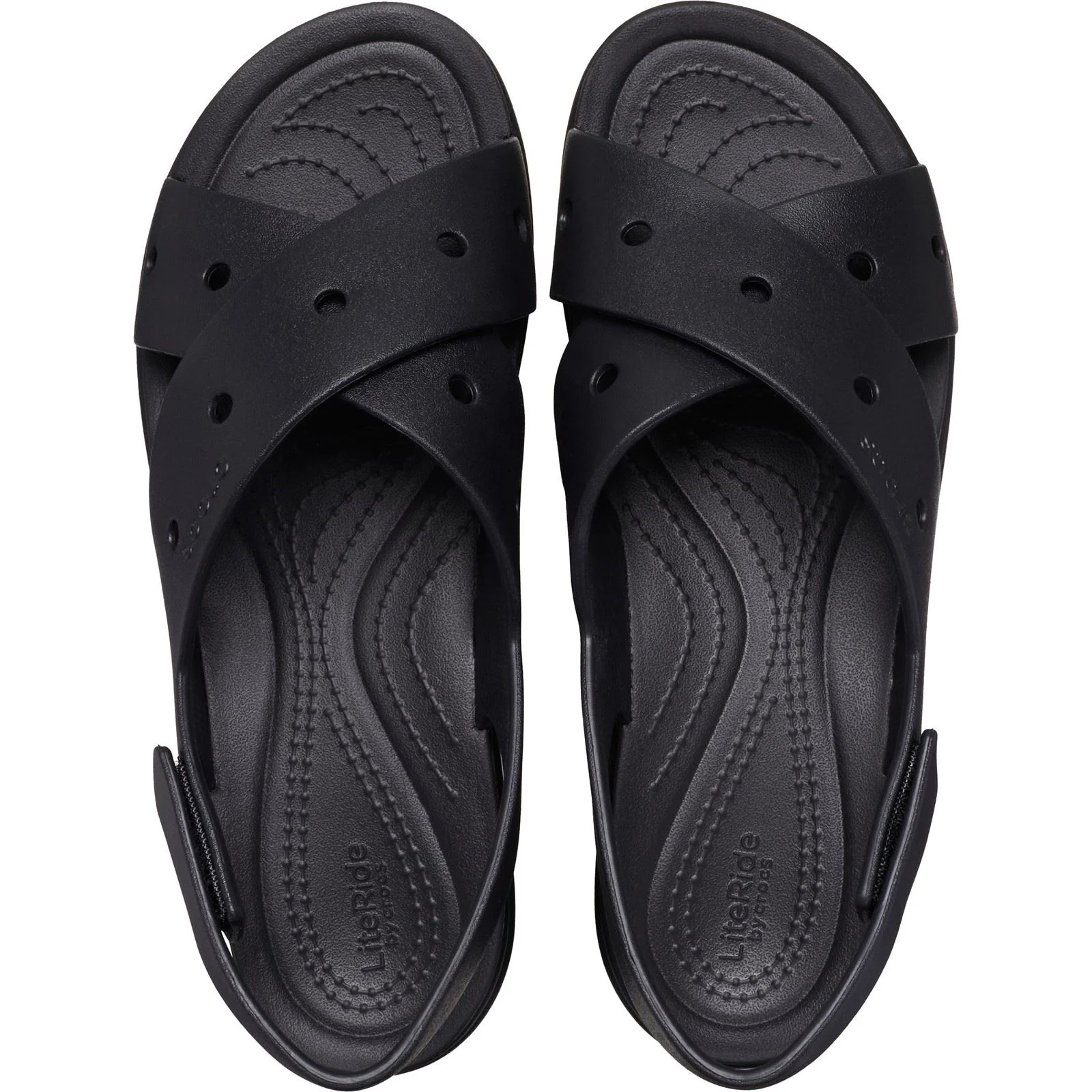Crocs Brooklyn 4U EVA Women's Black Sandals - Image 5