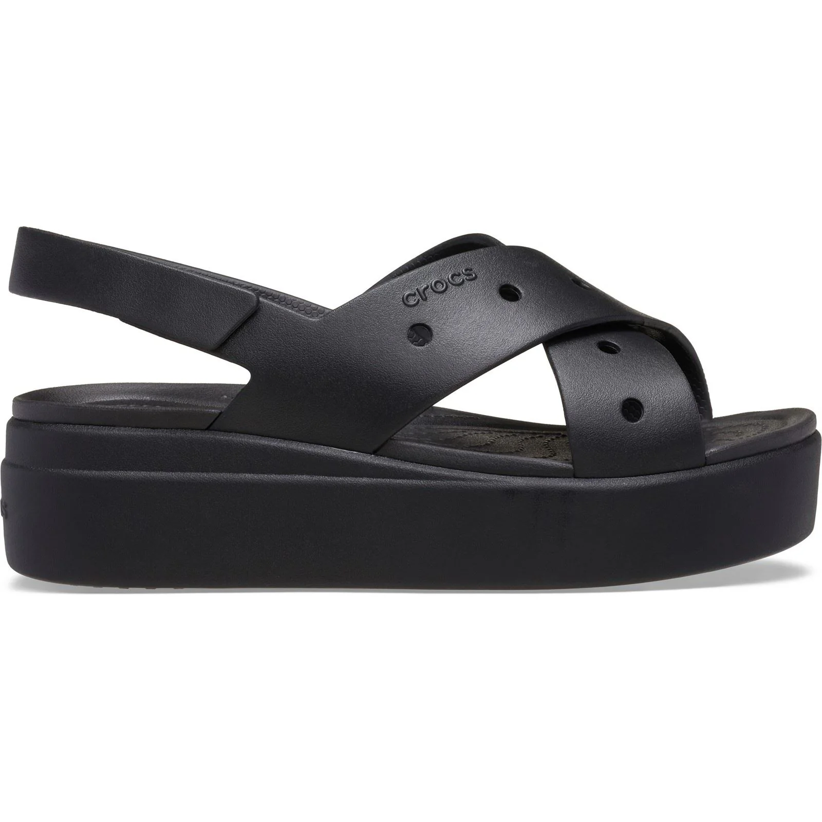 Crocs Brooklyn 4U EVA Women's Black Sandals - Image 6