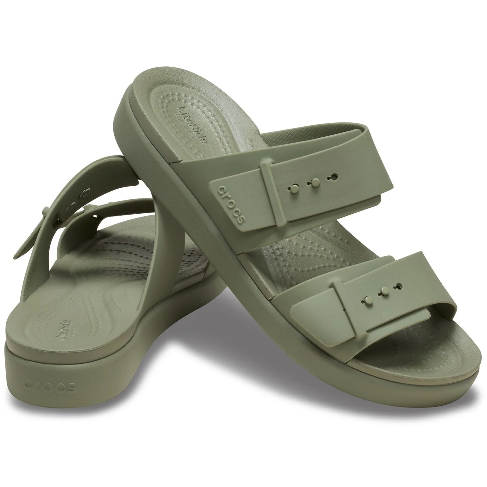 Crocs Brooklyn Buckle EVA Women's Cargo Sandals - Image 3