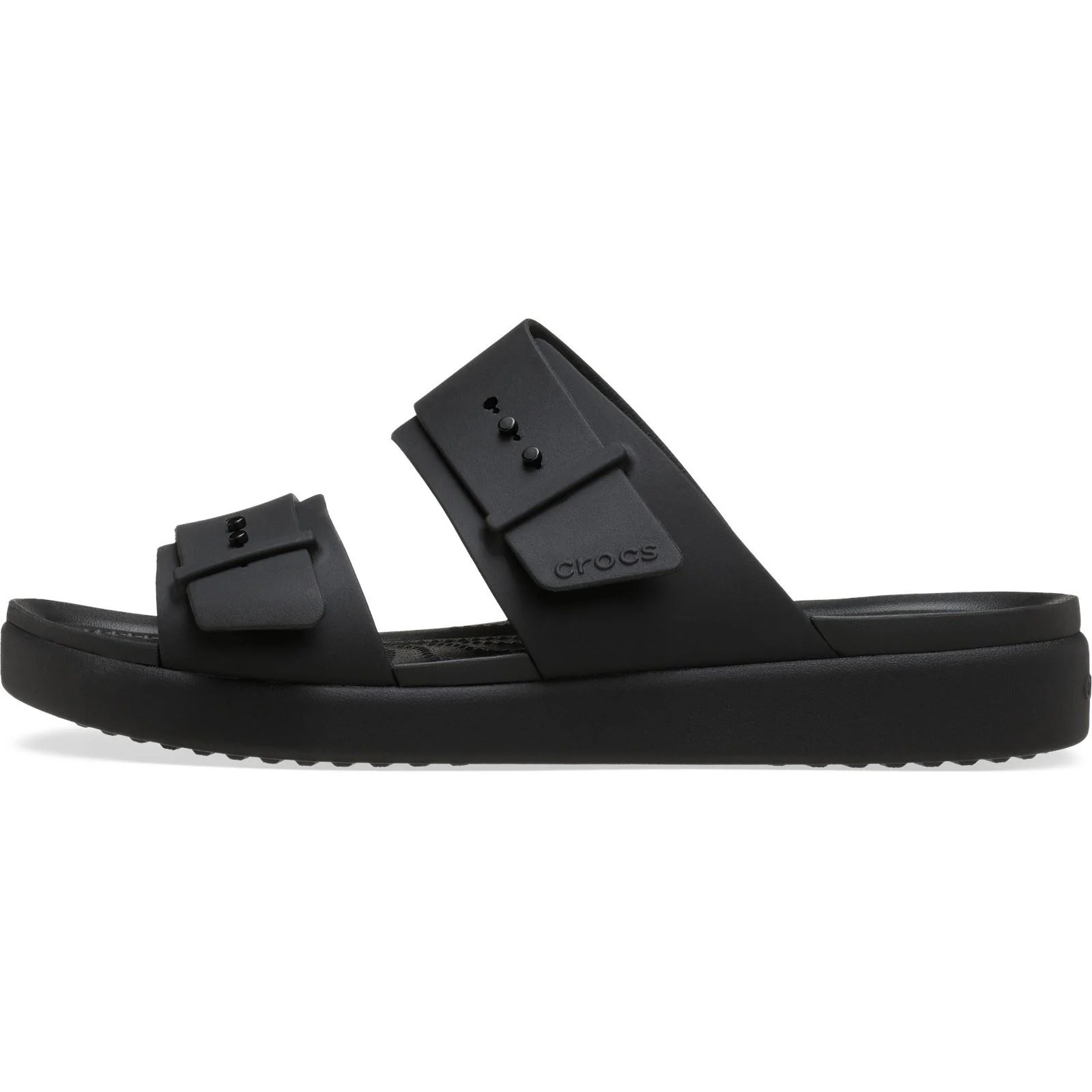 Crocs Brooklyn Buckle Women's Black Sandals - Image 6
