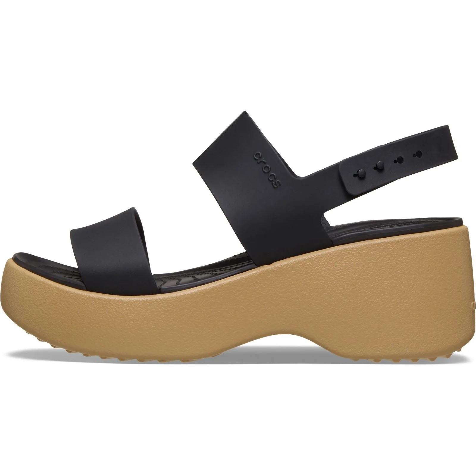 Crocs Brooklyn Sky EVA Women's Black/Cashew Sandals - Image 6