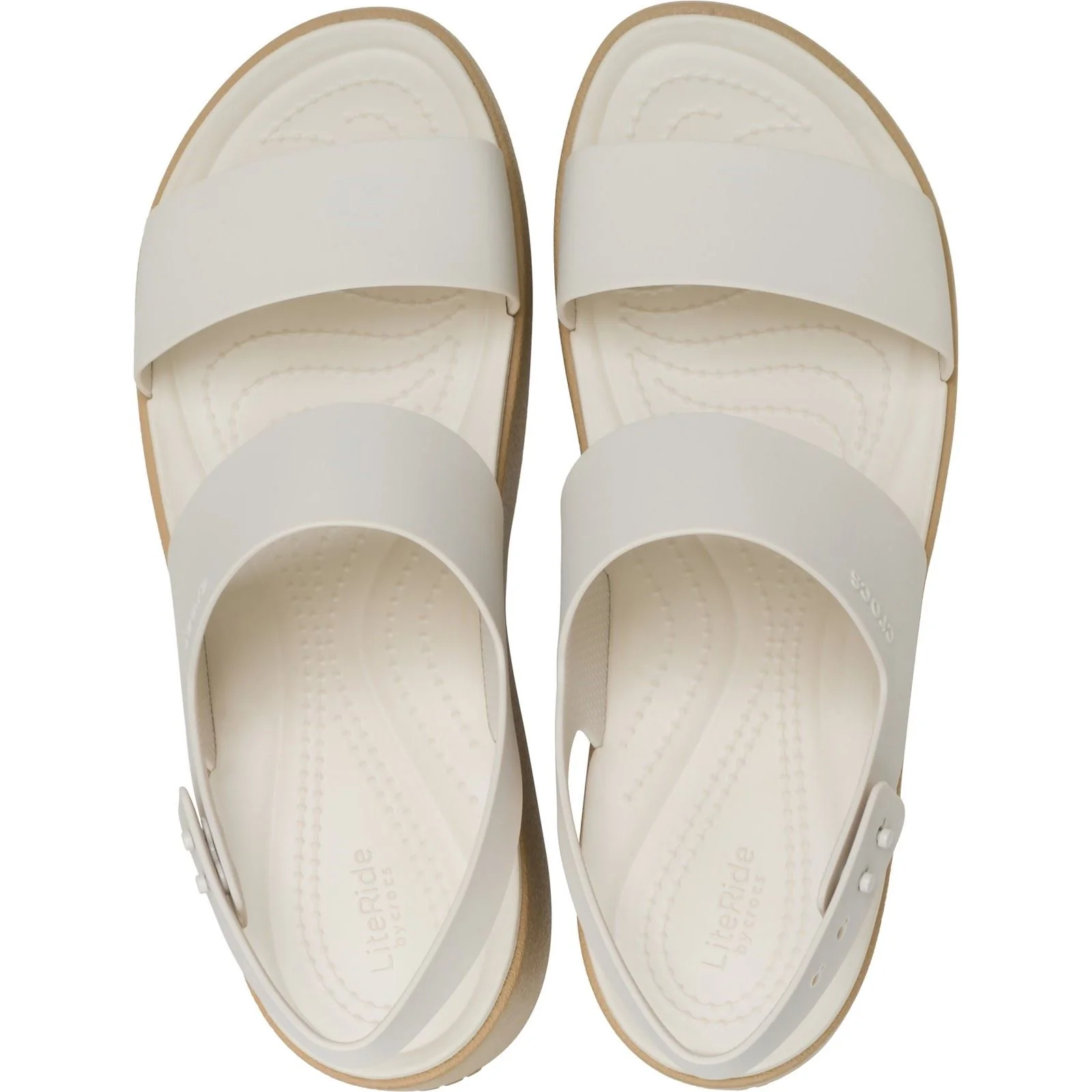 Crocs Brooklyn Sky EVA Women's Frappe/Cashew Sandals - Image 5