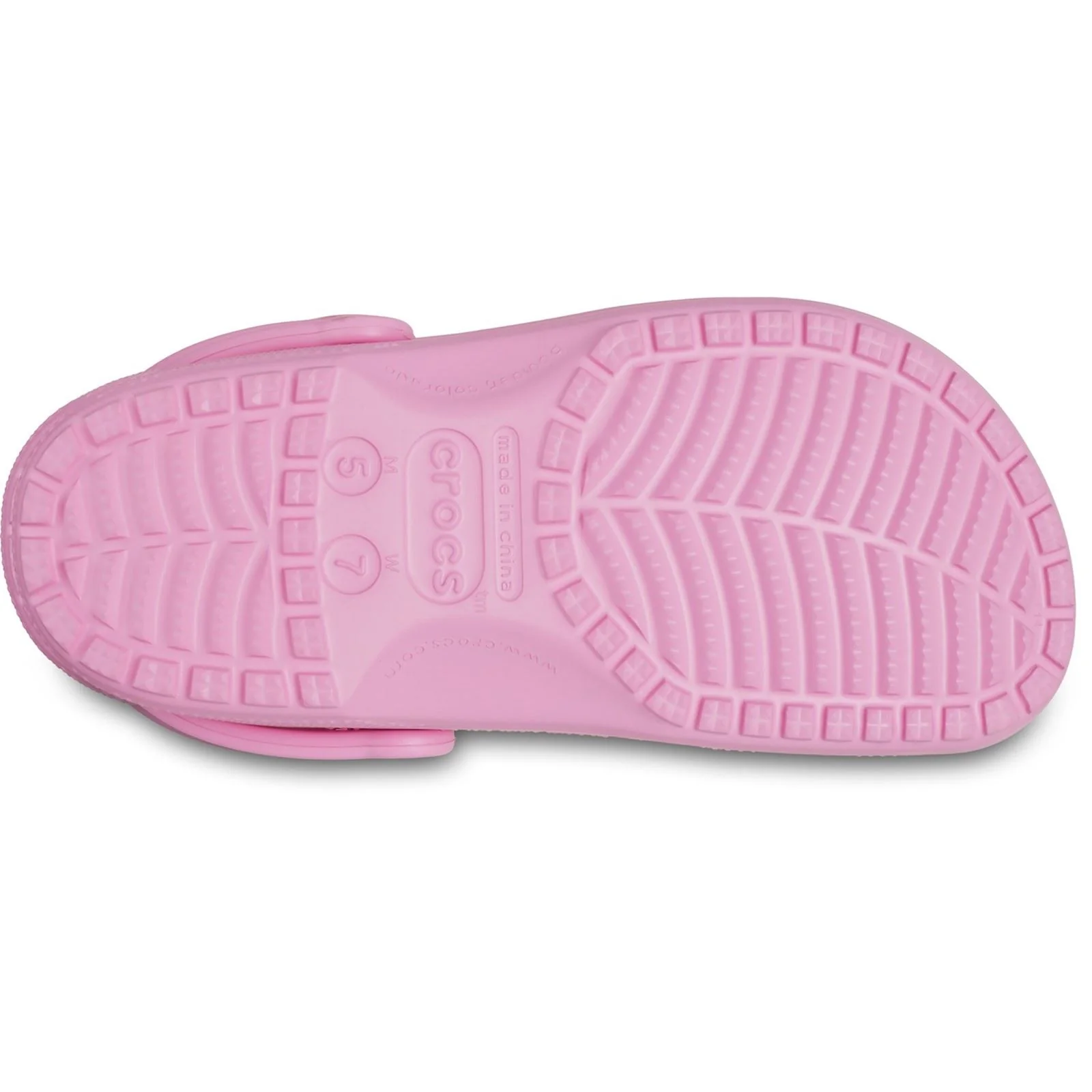 Crocs Classic Clog in Pink Tweed - Image 4