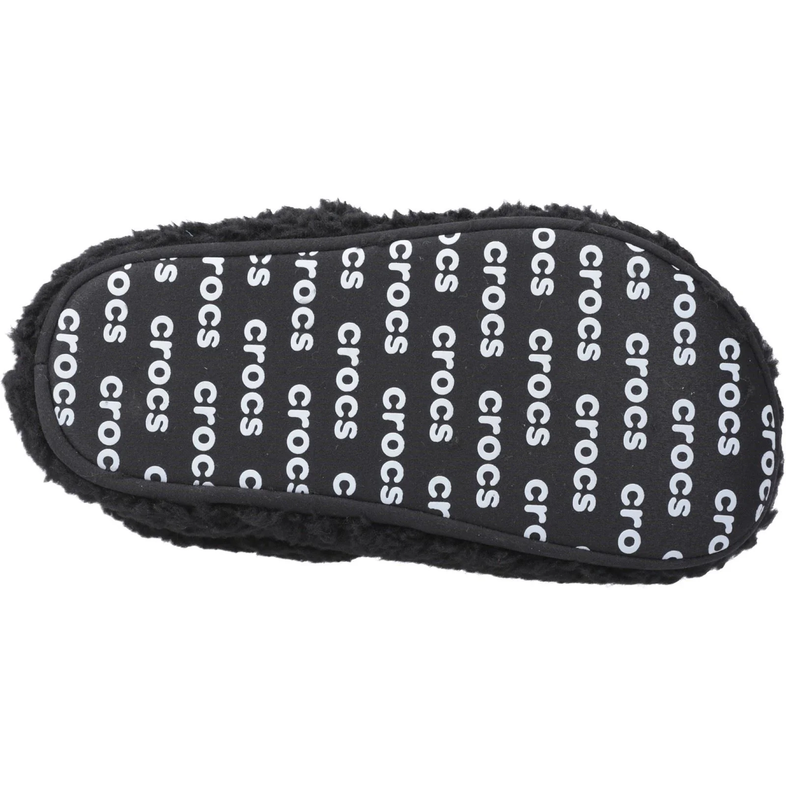 Crocs Unisex Kids Classic Cozzzy Slipper in Black - Image 3