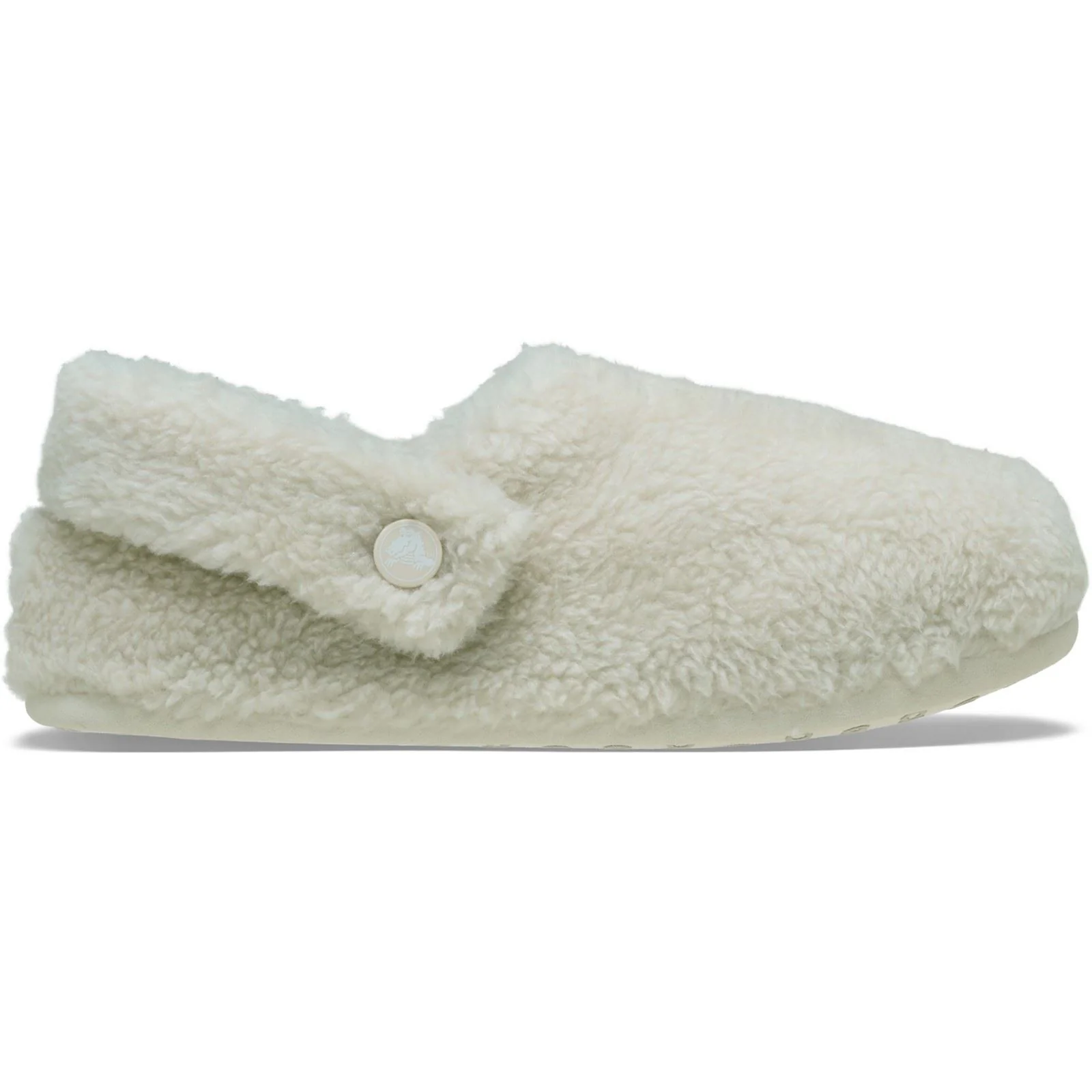 Crocs Classic Cozzzy Polyester Women's Stucco Slippers - Image 7