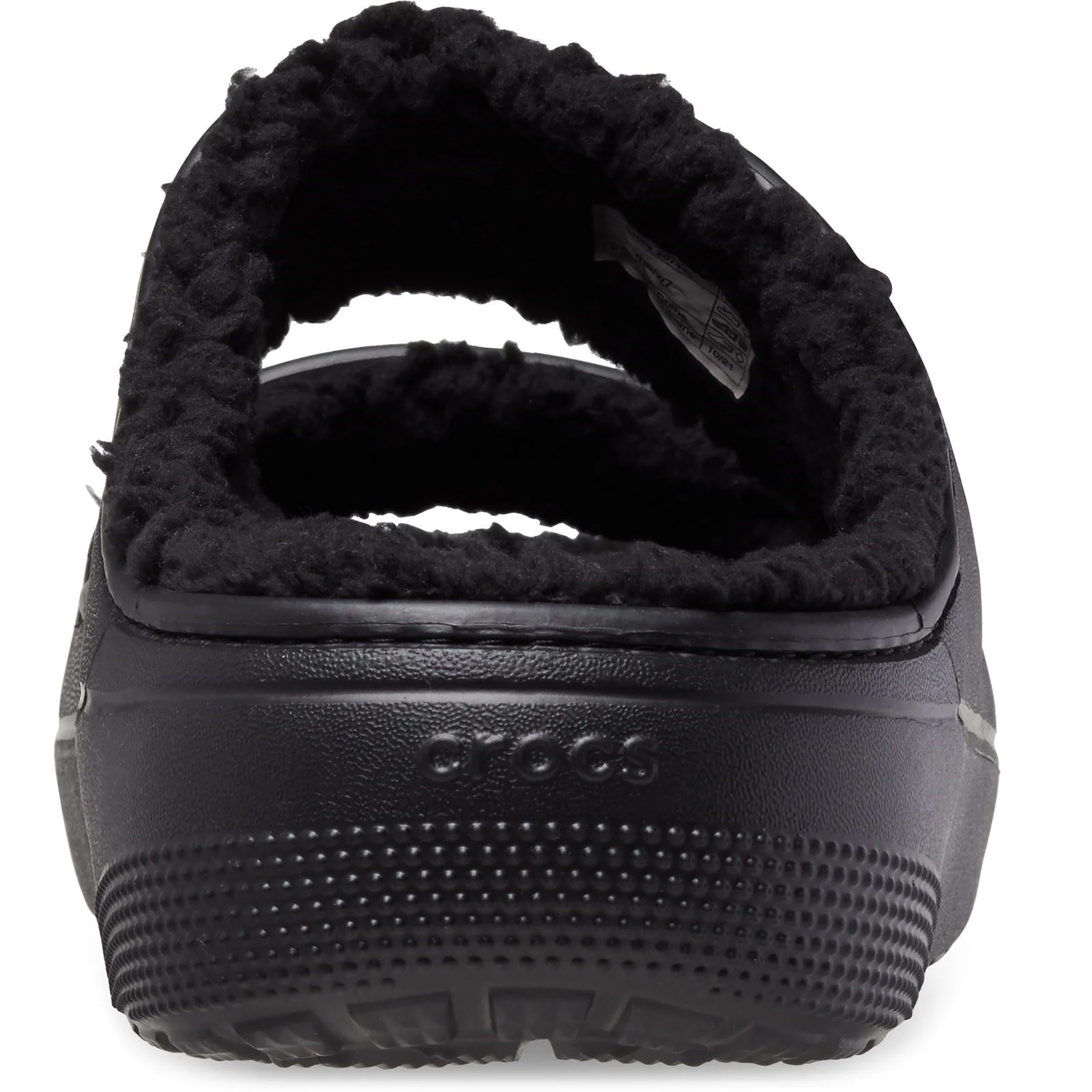 Crocs Women's Classic Cozzzy Sandal in Black - Image 2
