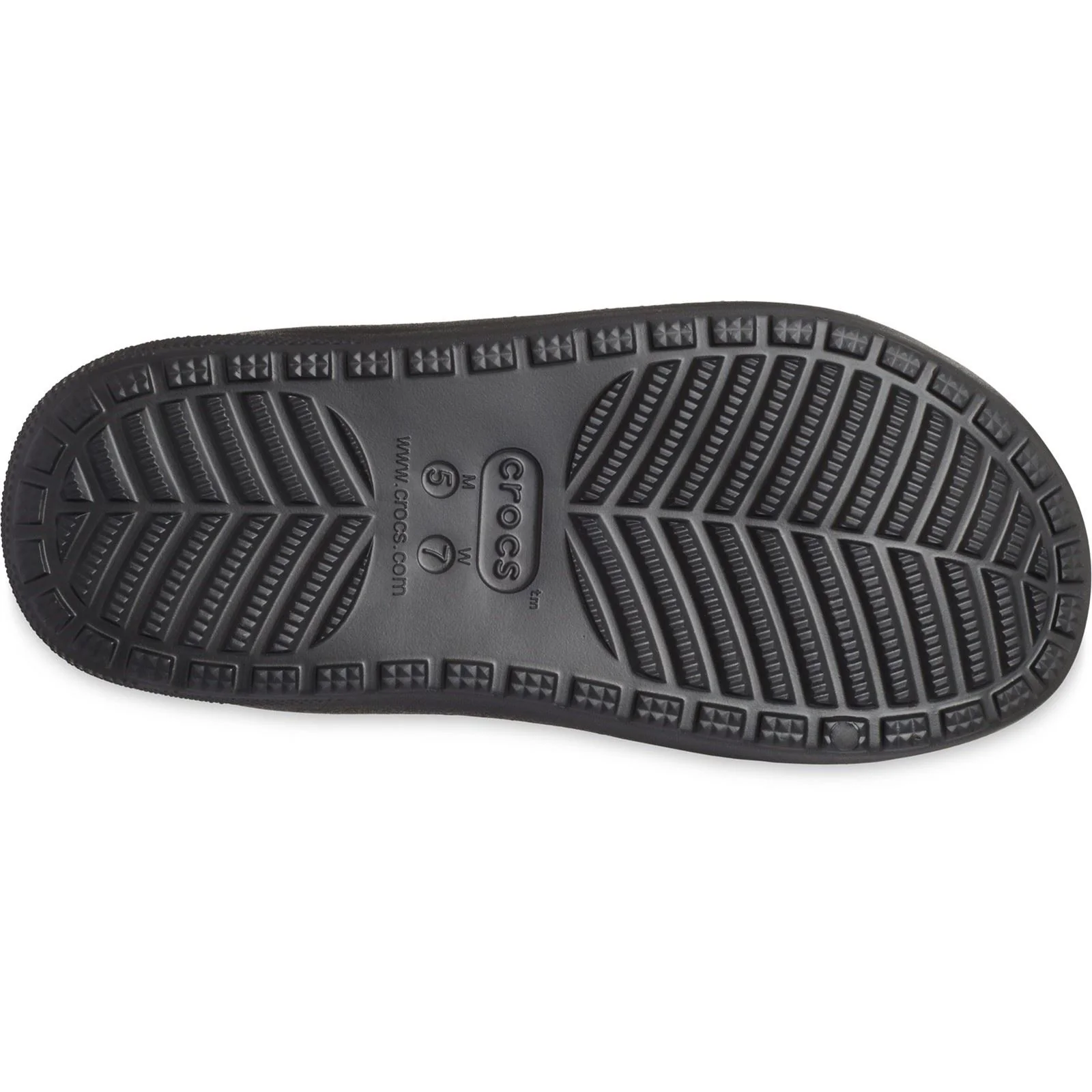 Crocs Women's Classic Cozzzy Sandal in Black - Image 3