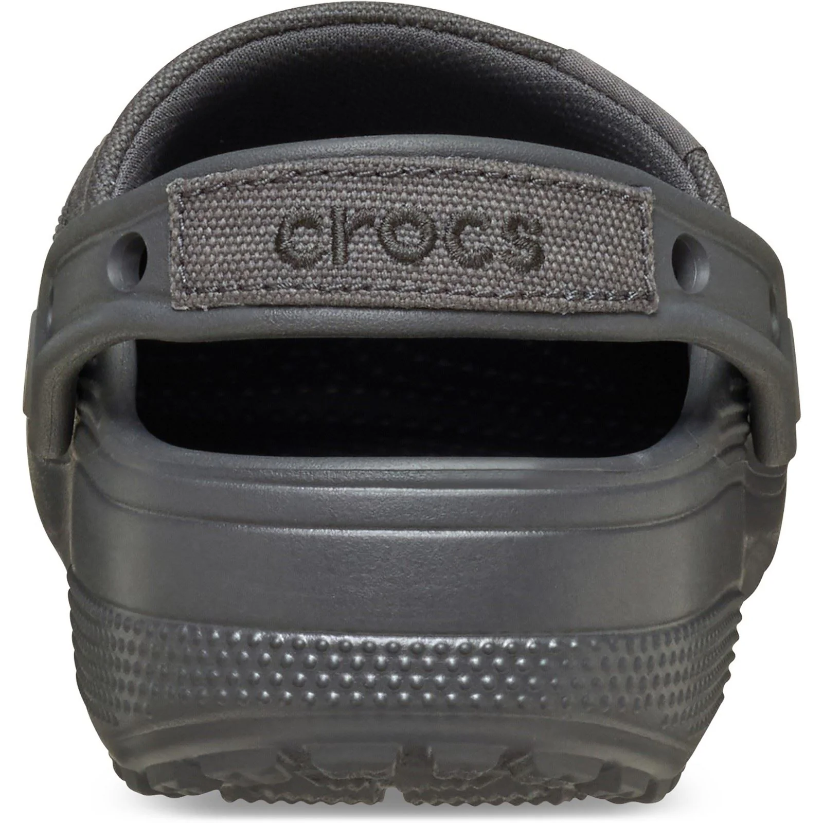 Crocs Classic Crafted Cotton Black Sand Clogs - Image 2