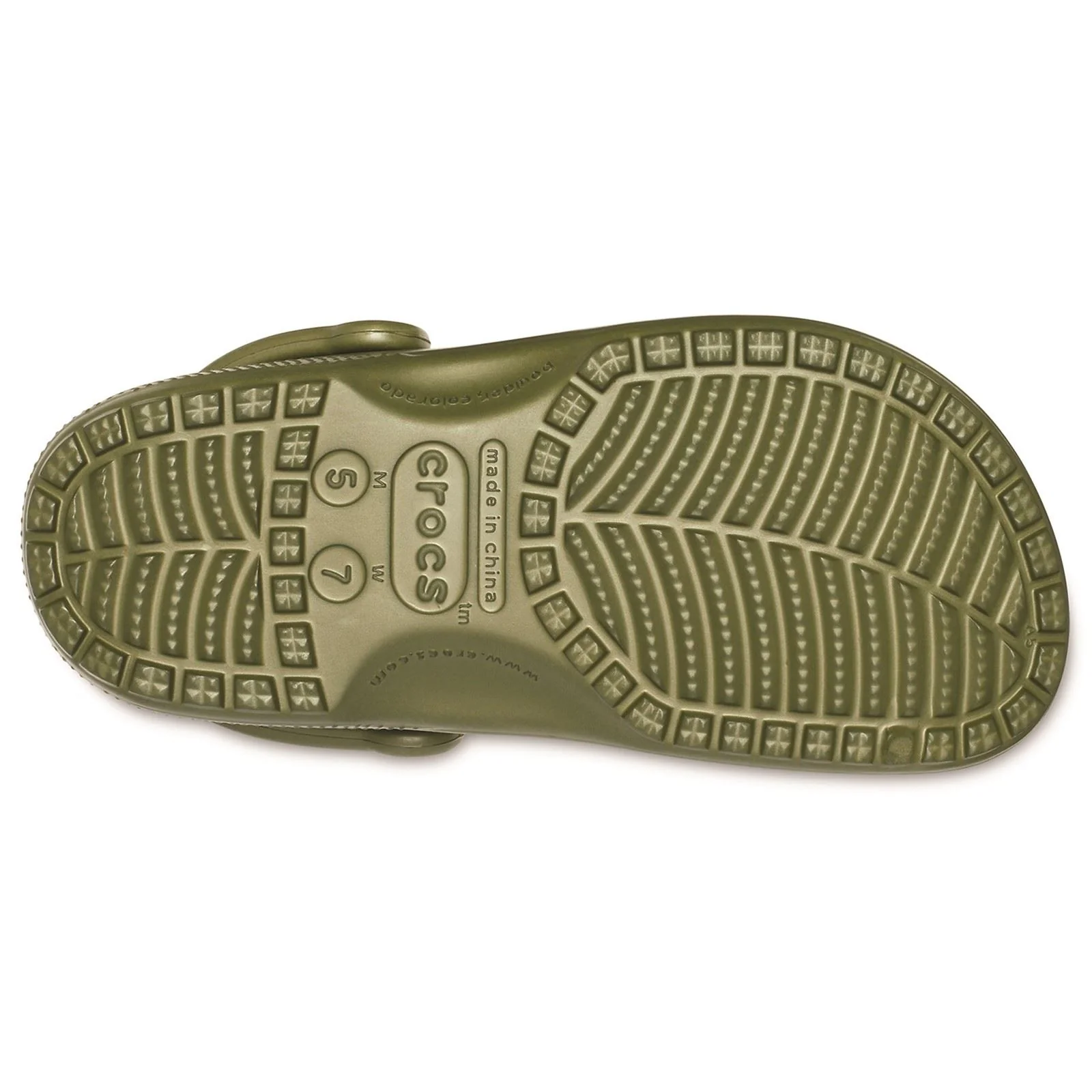 Crocs Classic Clog in Army Green - Image 3