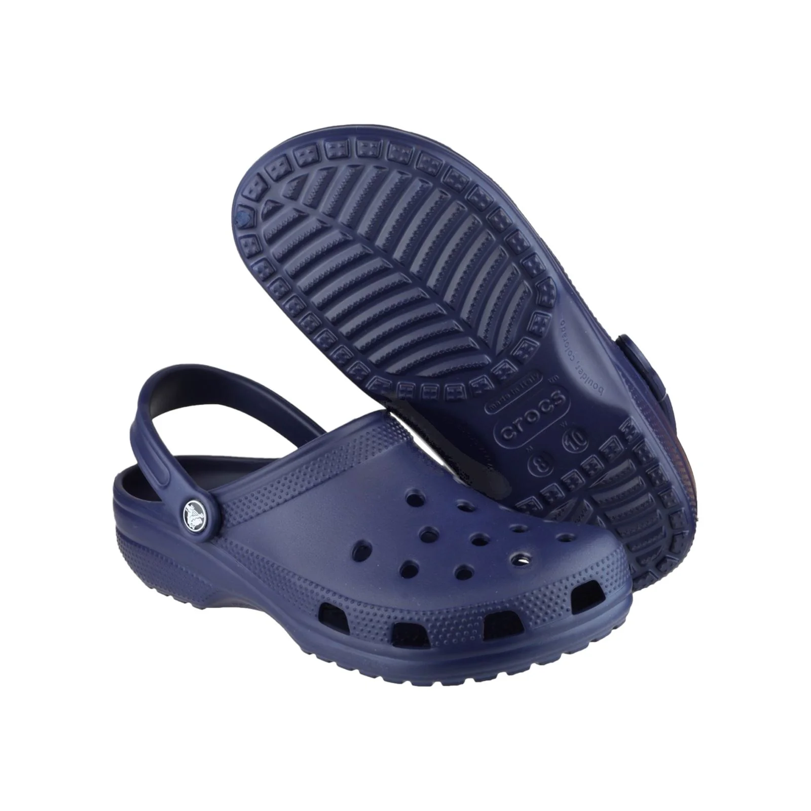 Crocs Classic Clog in Navy - Image 8
