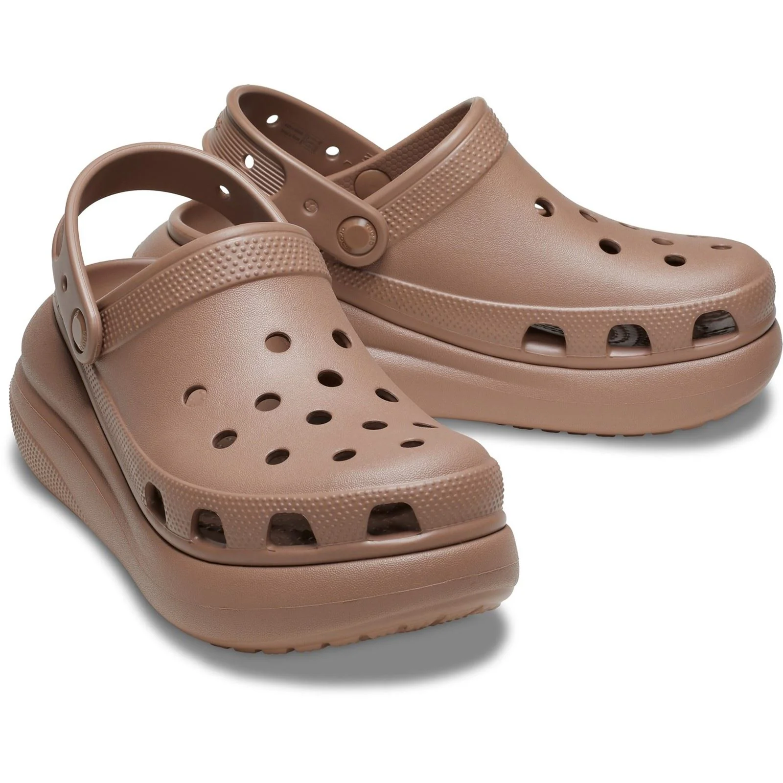 Crocs Women's Classic Crush Clog in Latte - Image 3