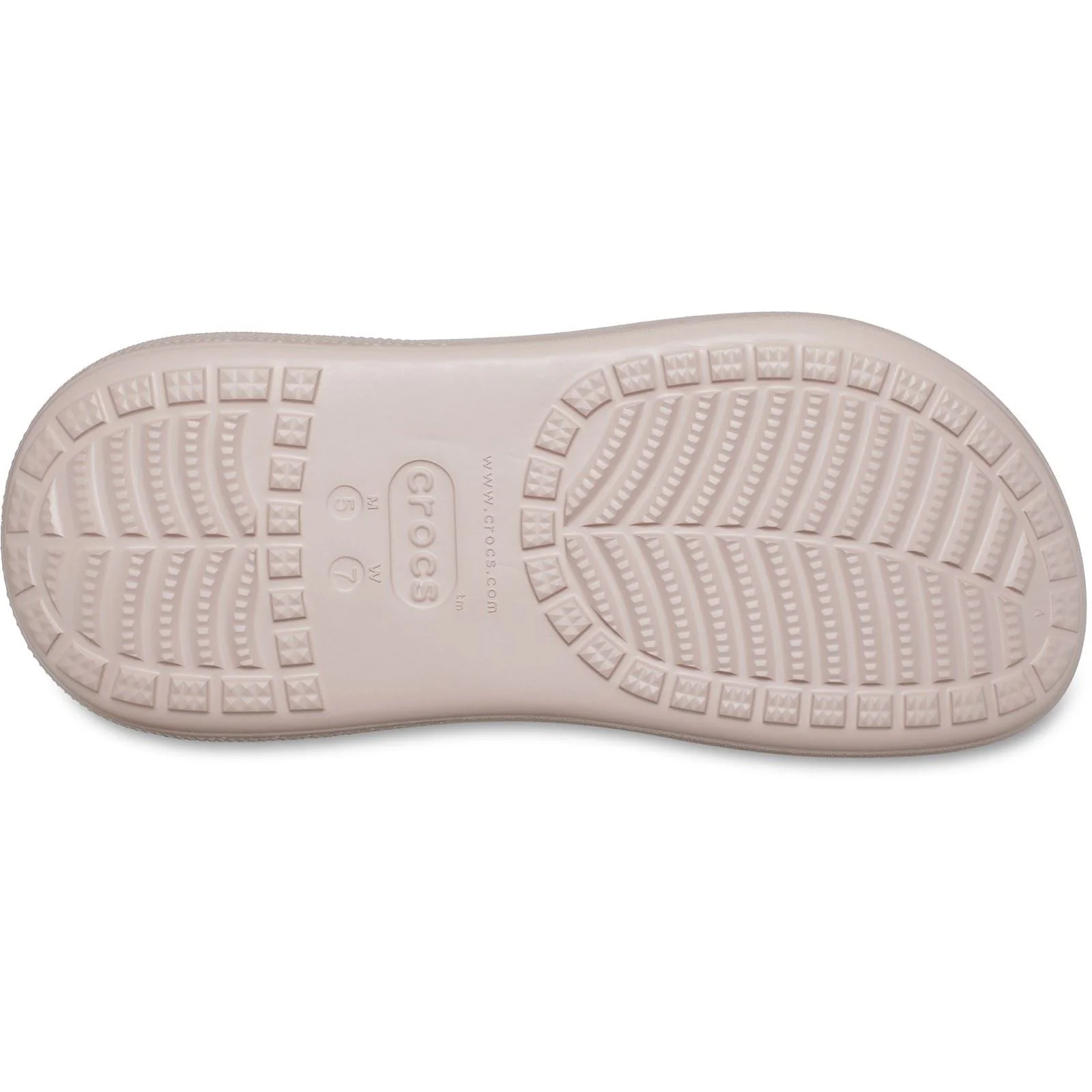 Crocs Classic Crush Clog in Pink Clay - Image 3