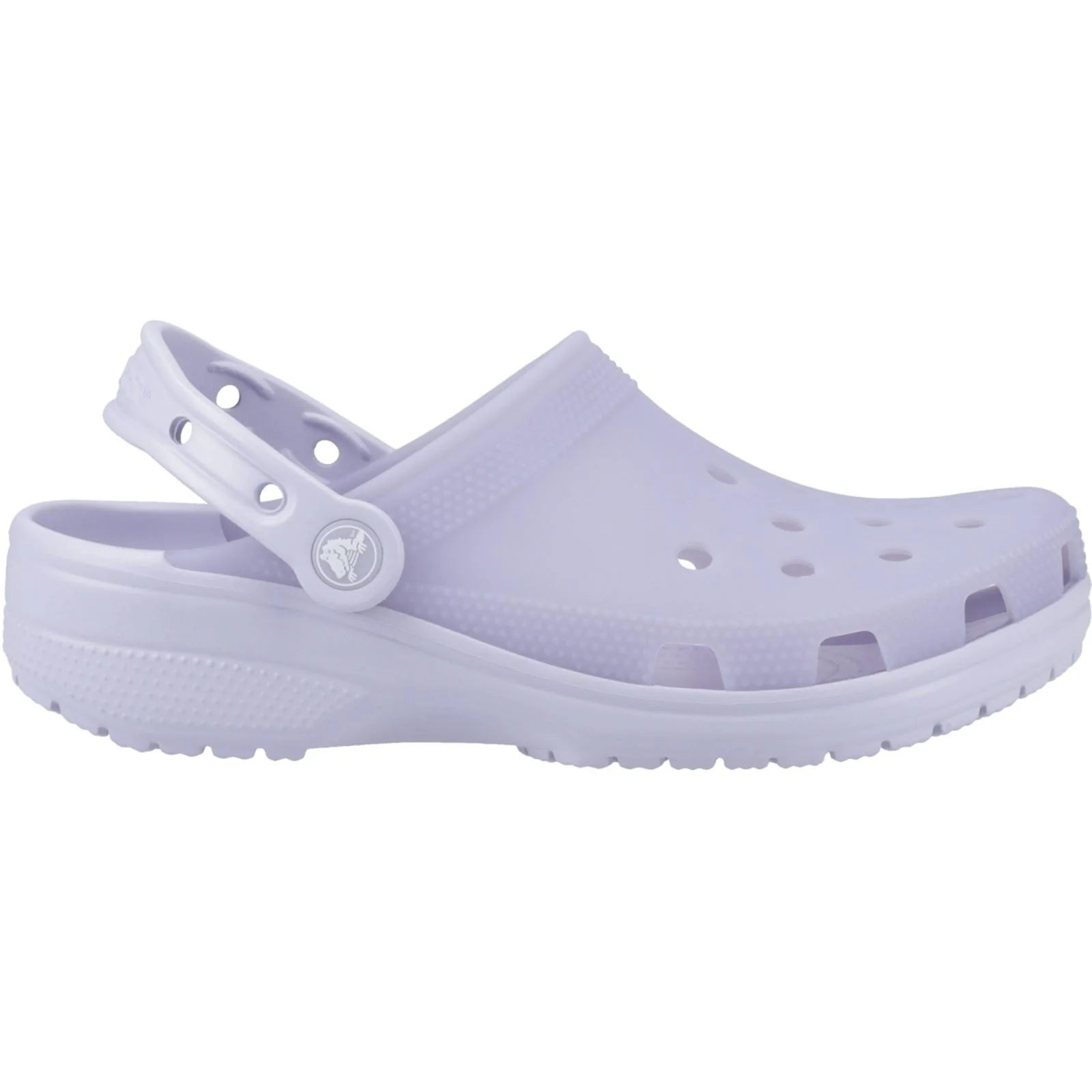 Crocs Classic Frosted Thermoplastic Purple Moon Clogs - Image 4