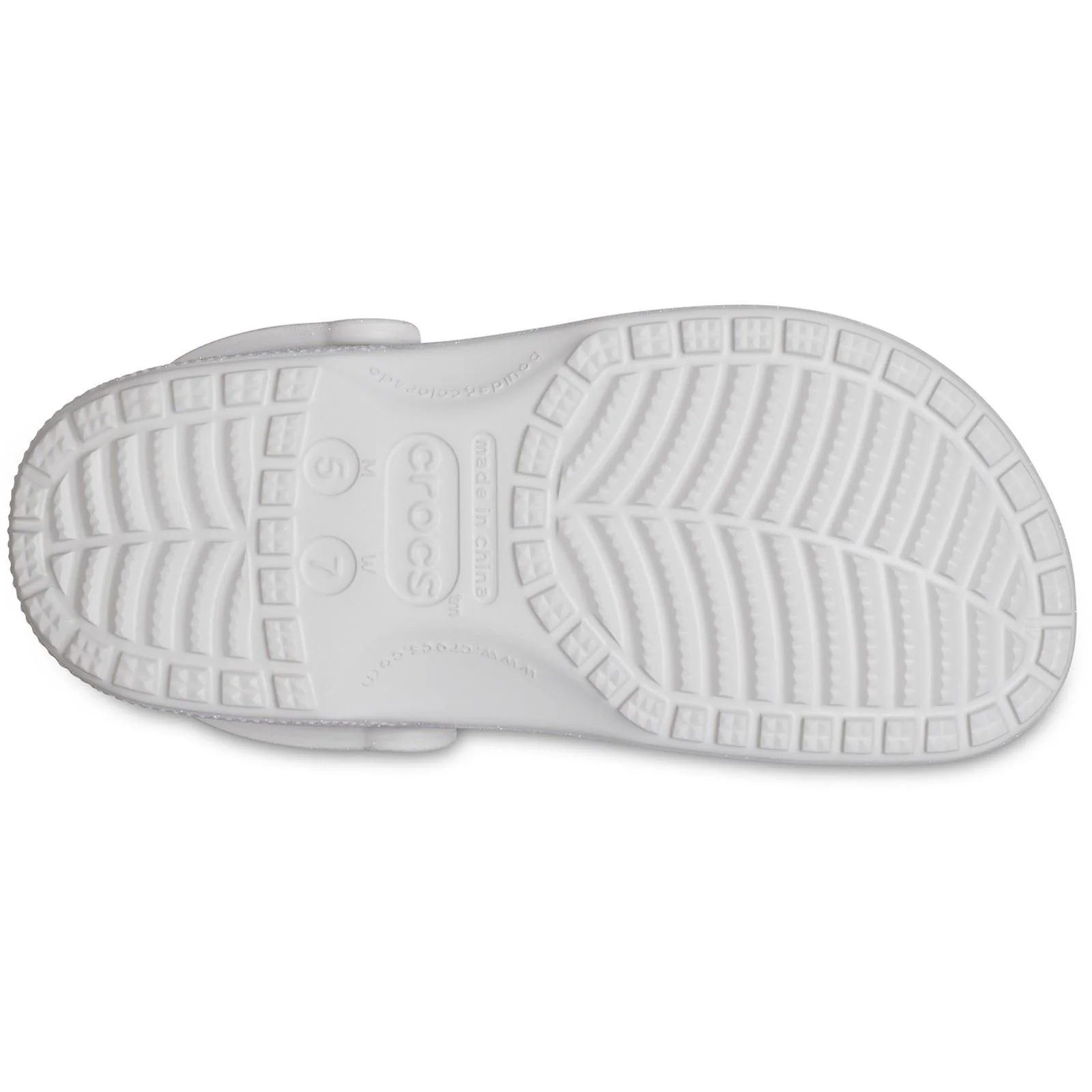 Crocs Classic Glitter Clog in Atmosphere - Image 4