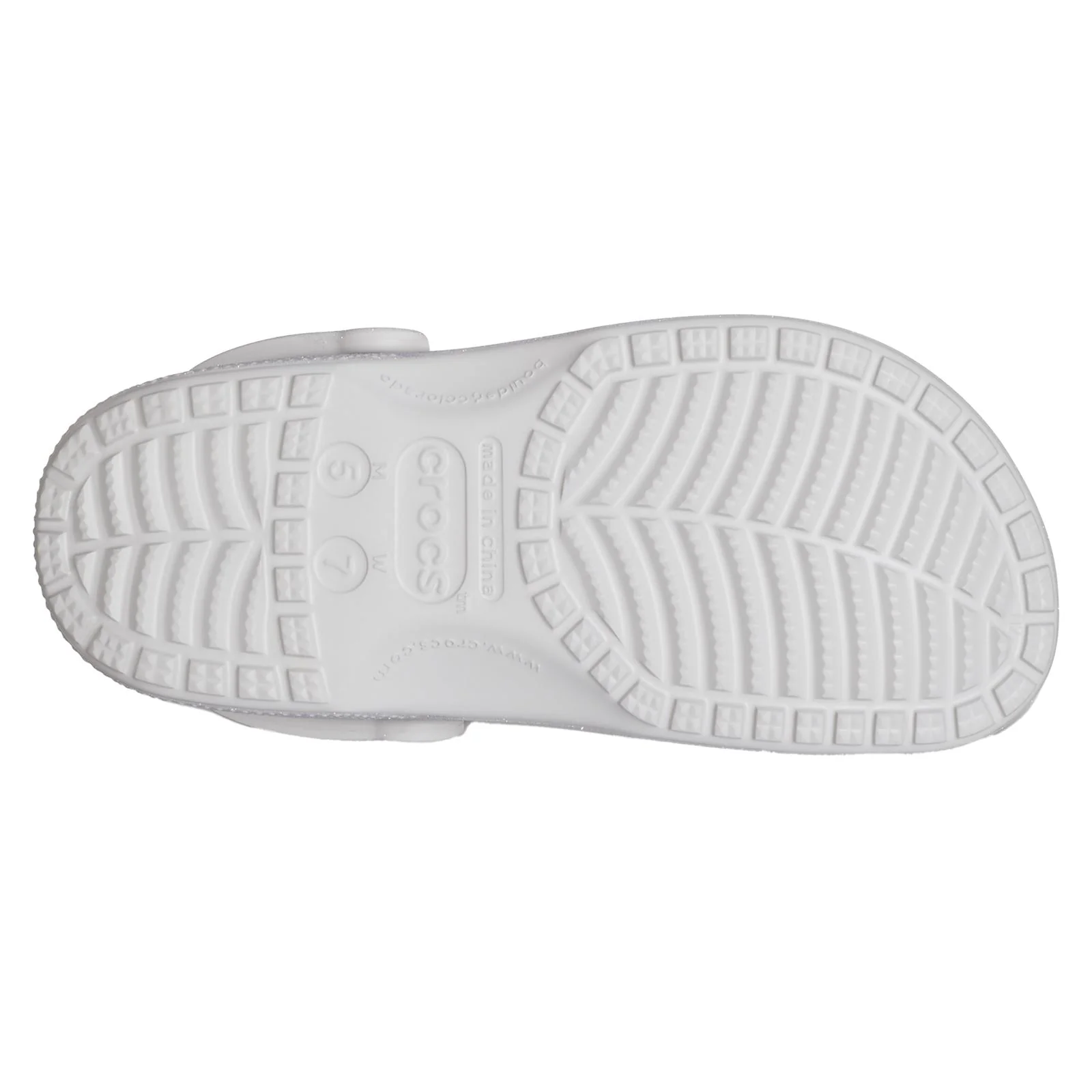 Crocs Classic Glitter Clog in Atmosphere - Image 9