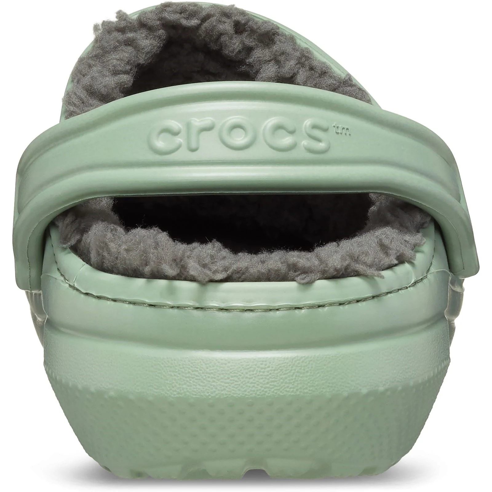 Crocs Men's Classic Lined Clog in Moss/Multi - Image 2