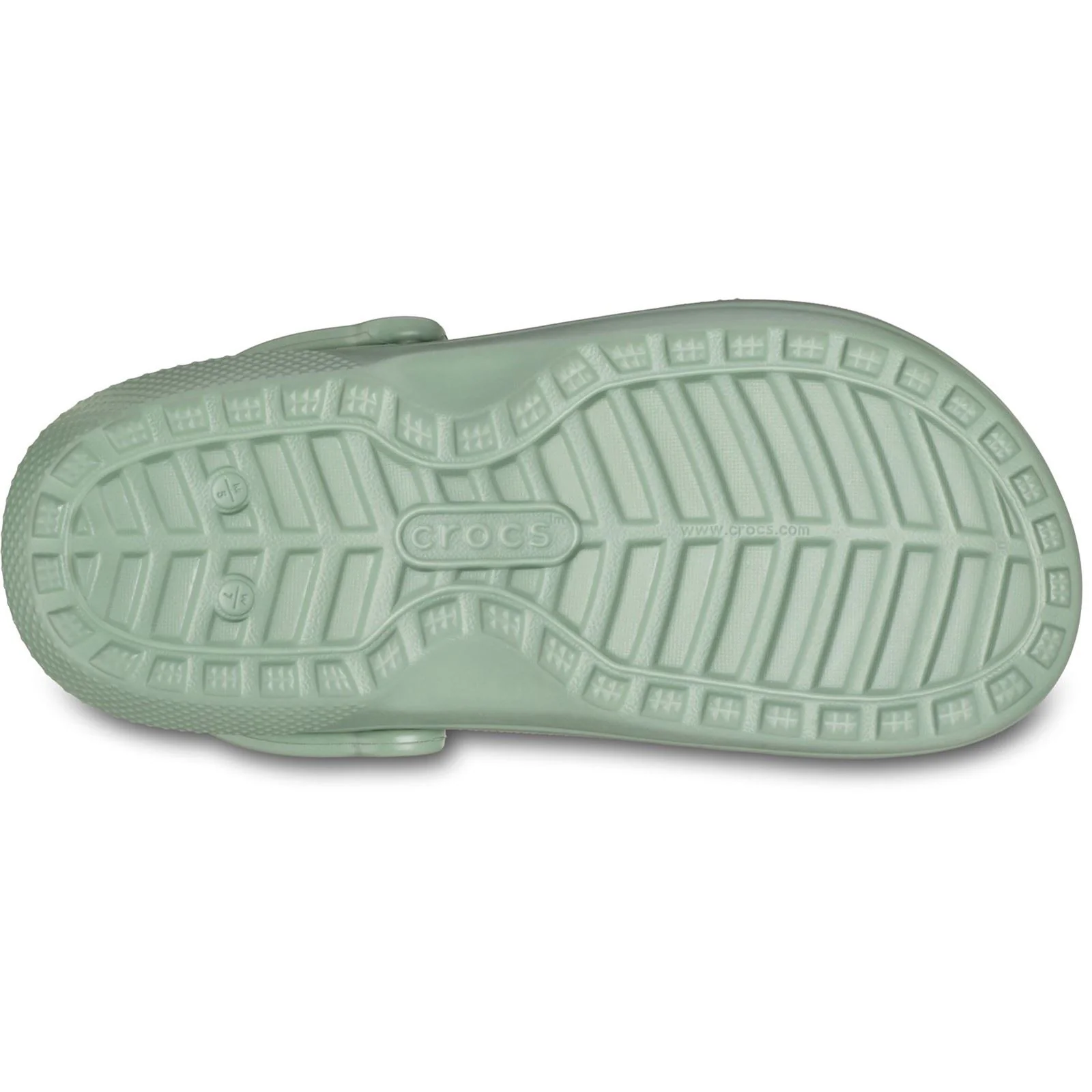 Crocs Men's Classic Lined Clog in Moss/Multi - Image 4