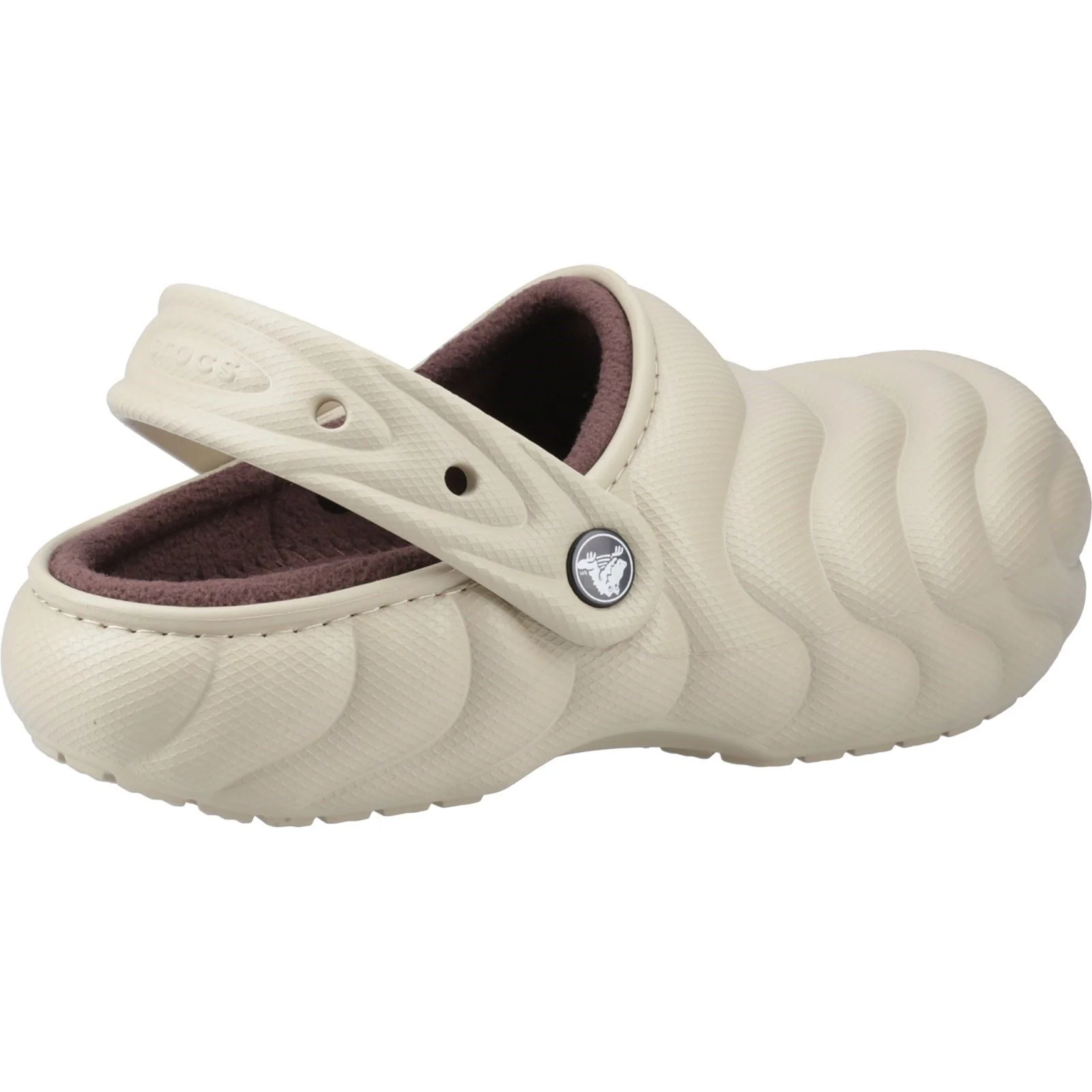 Crocs Women's Classic Lined Overpuff Clog in Moth - Image 2