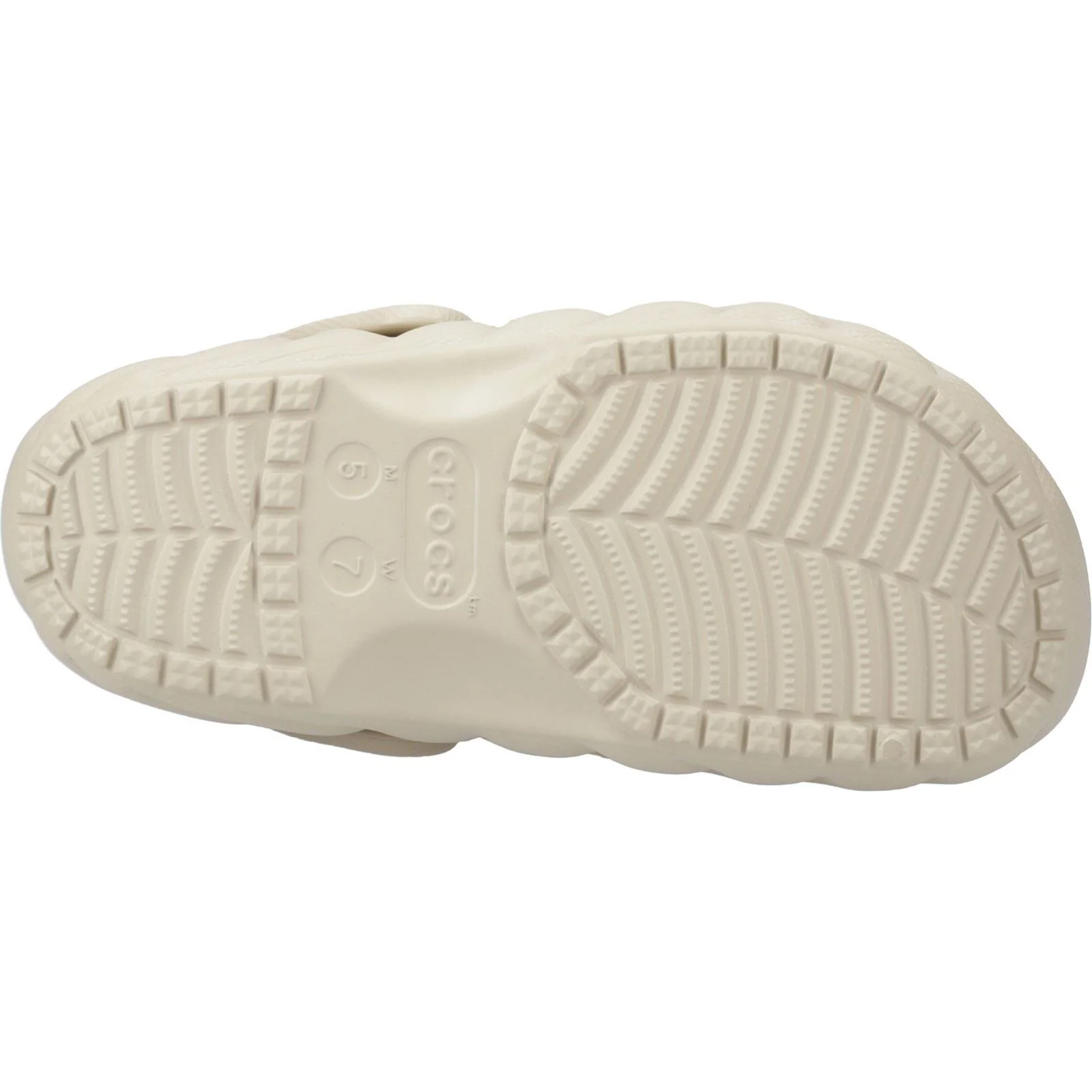Crocs Women's Classic Lined Overpuff Clog in Moth - Image 3