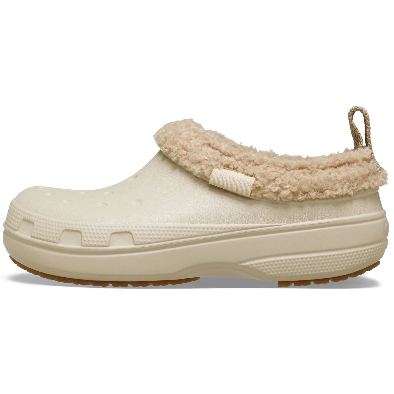 Crocs Classic Lined Shorty Thermoplastic Sandstone Slippers - Image 6